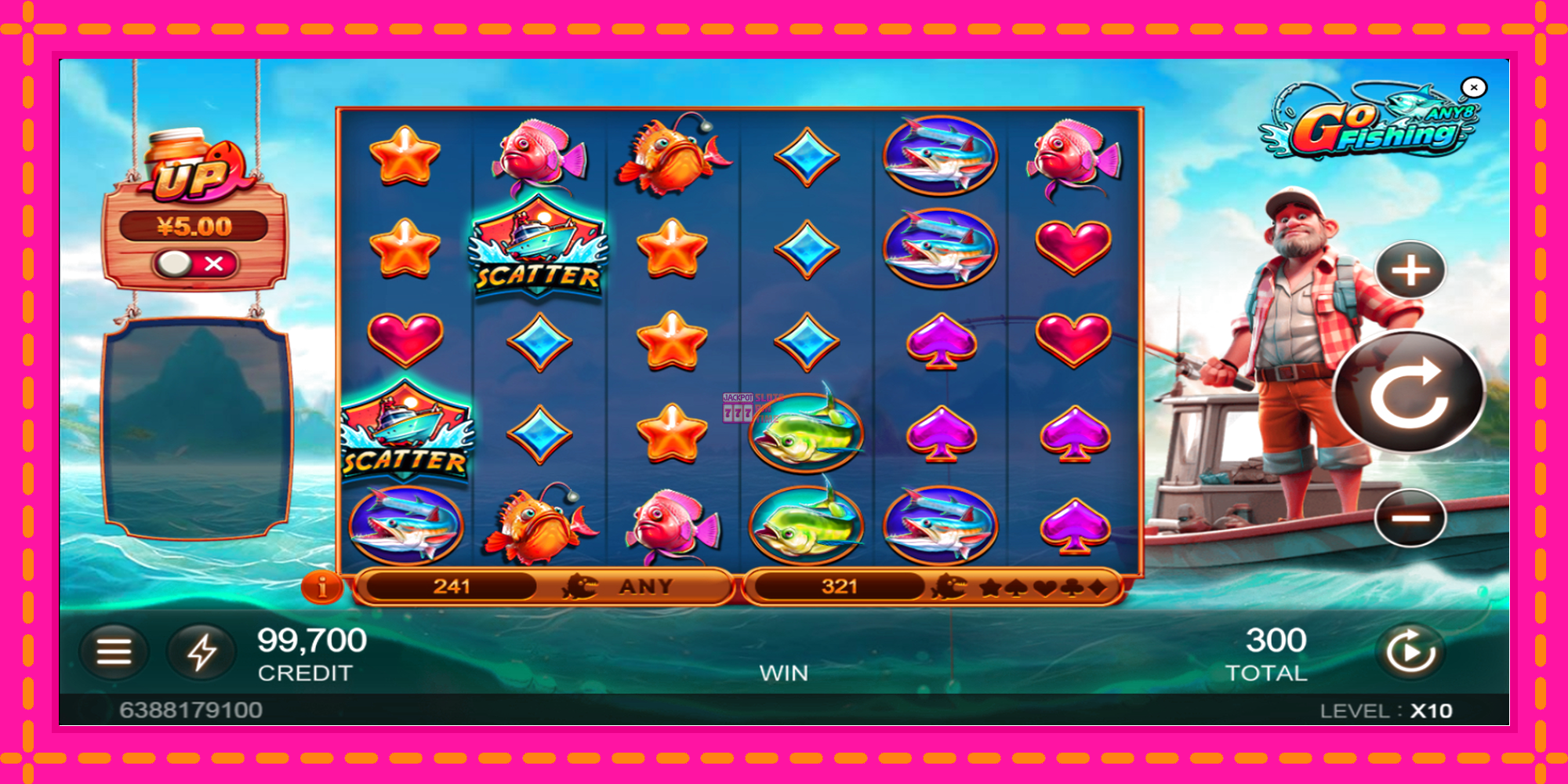 Slot machine Go Fishing gratuitamente, immagine 2