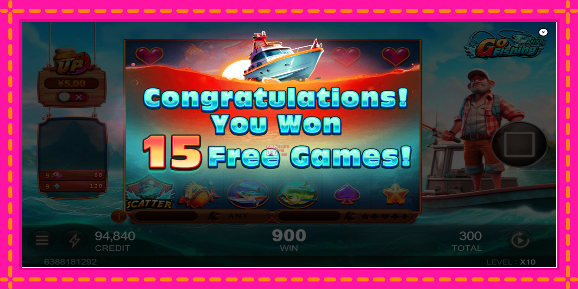 Slot machine Go Fishing gratuitamente, immagine 4