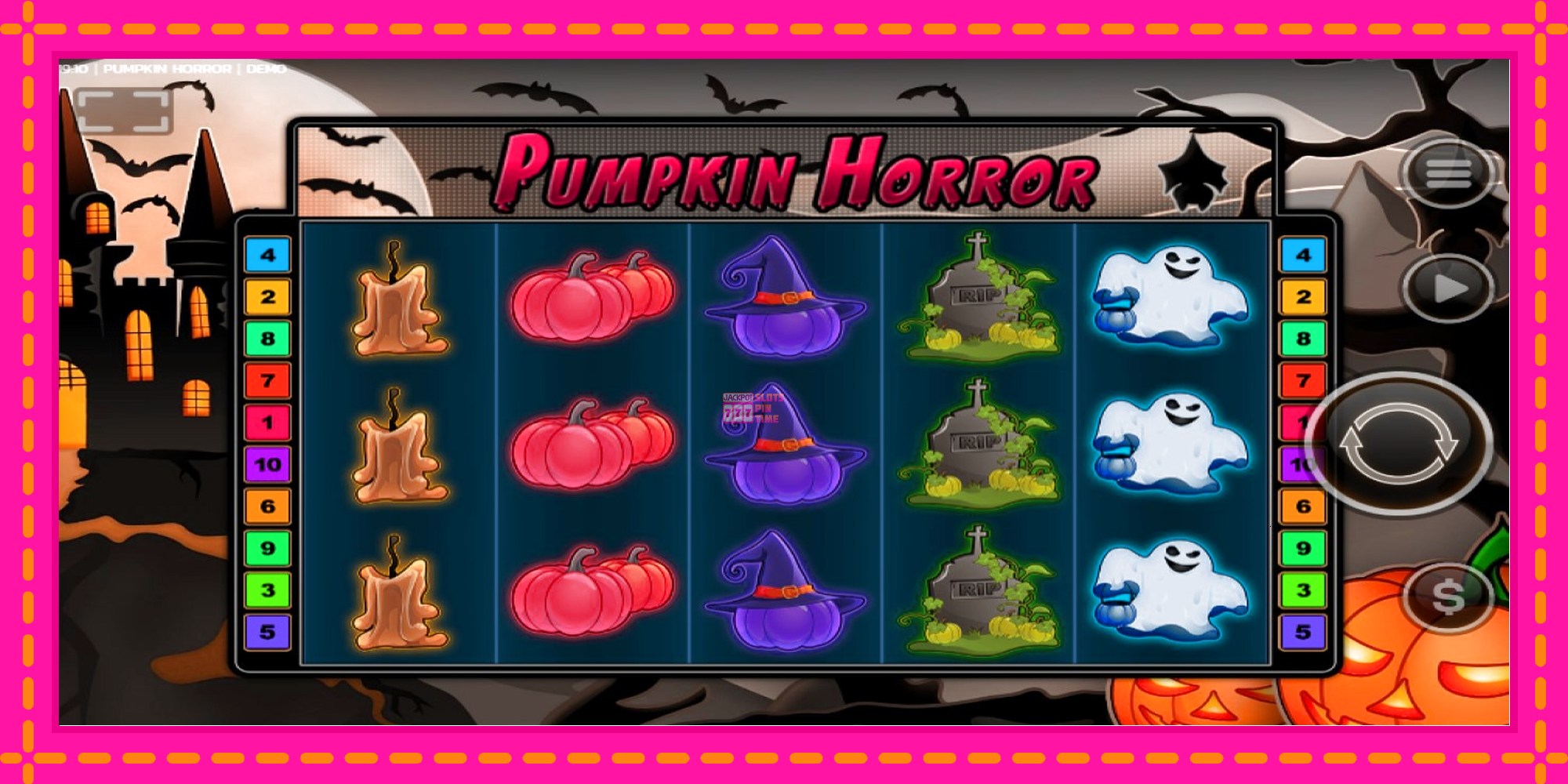 Slot machine Pumpkin Horror gratuitamente, immagine 1