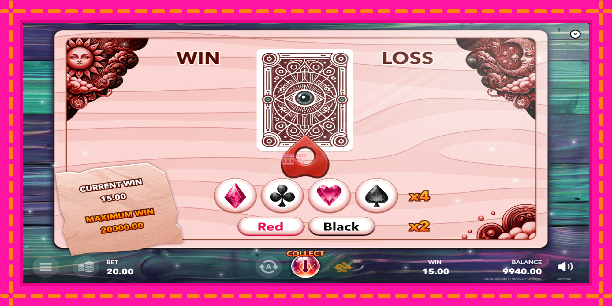 Slot machine Ouija Secrets gratuitamente, immagine 3