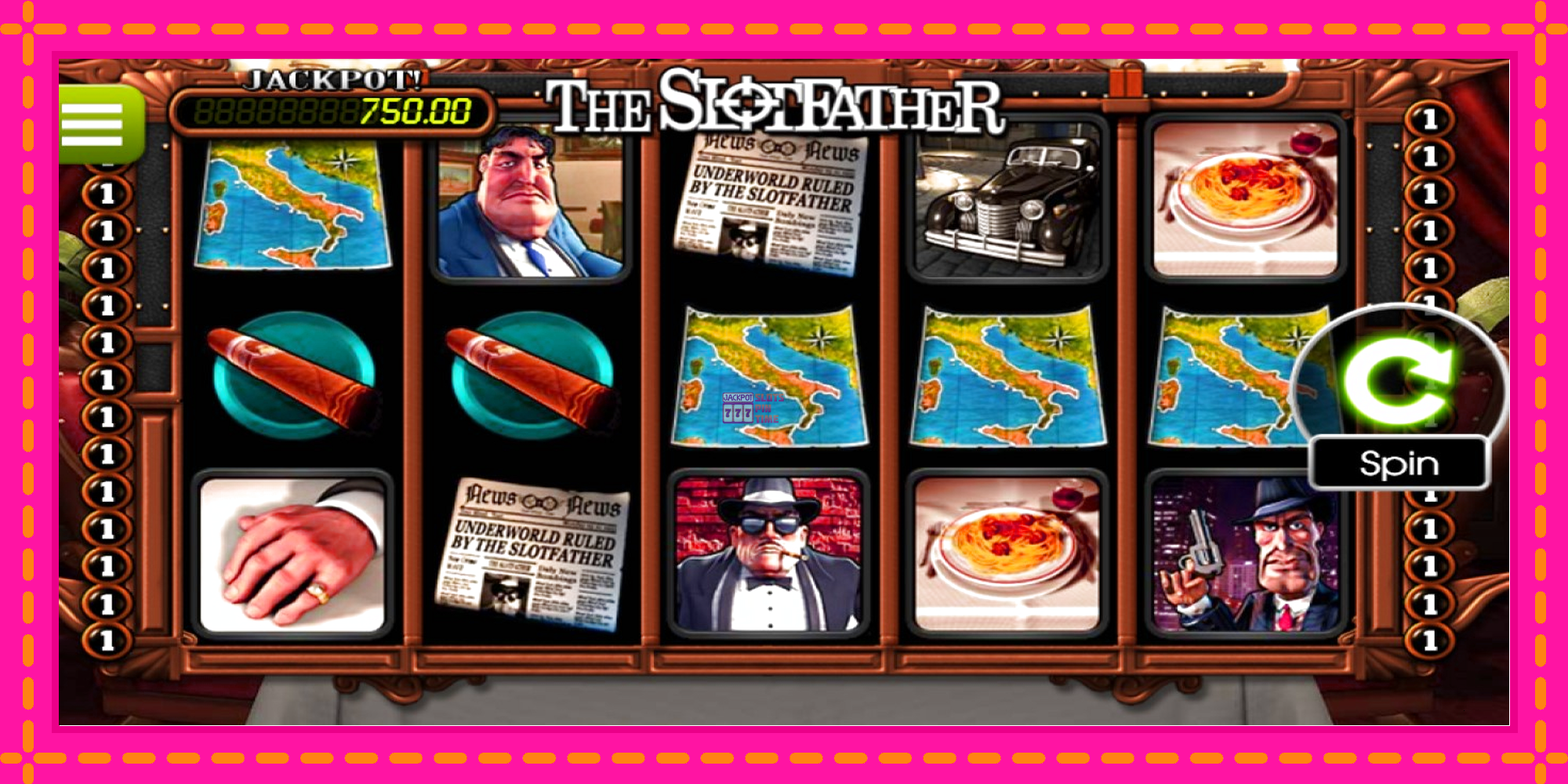 Slot machine The Slotfather gratuitamente, immagine 2