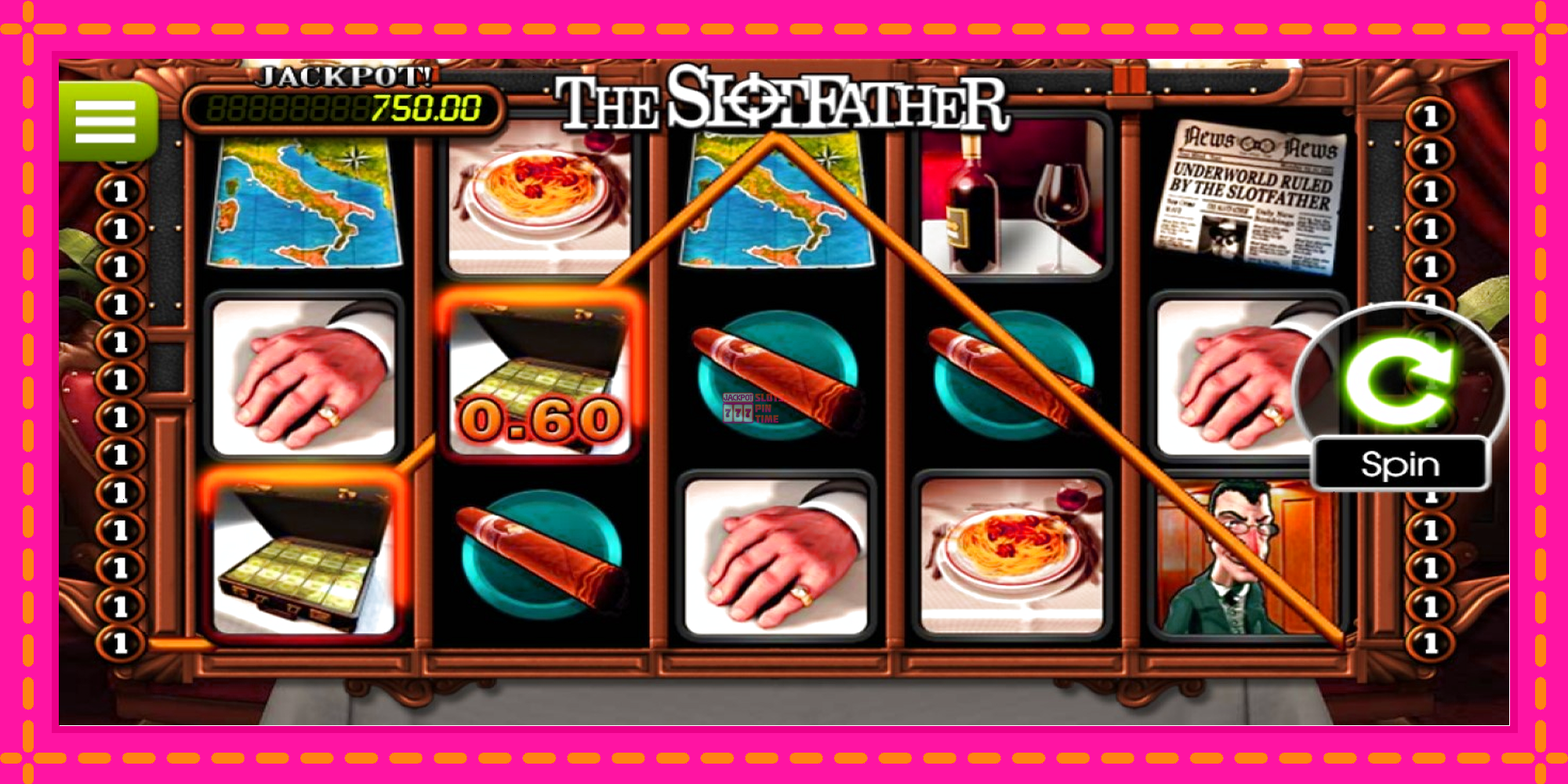 Slot machine The Slotfather gratuitamente, immagine 3