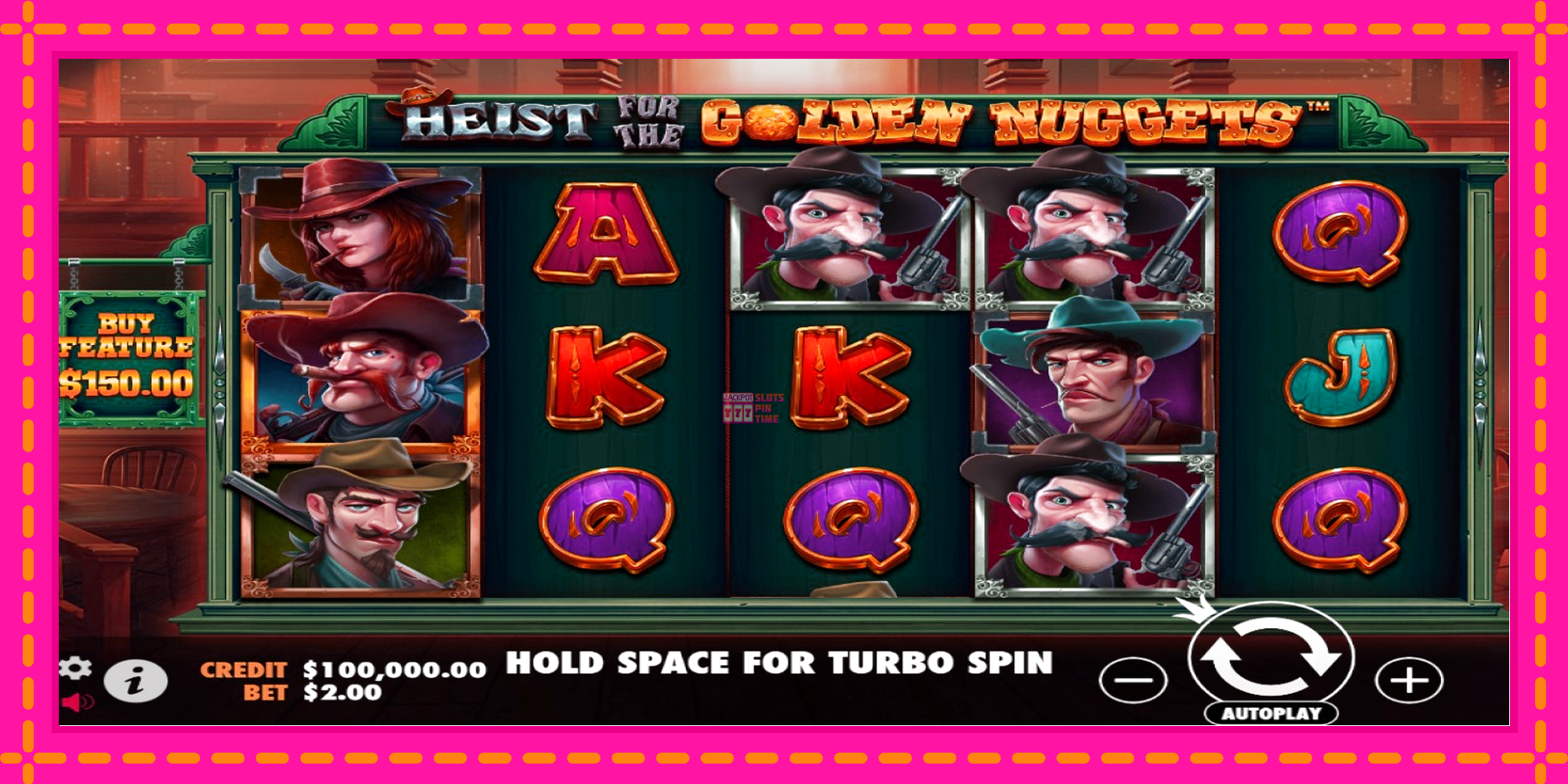 Slot machine Heist for the Golden Nuggets gratuitamente, immagine 1