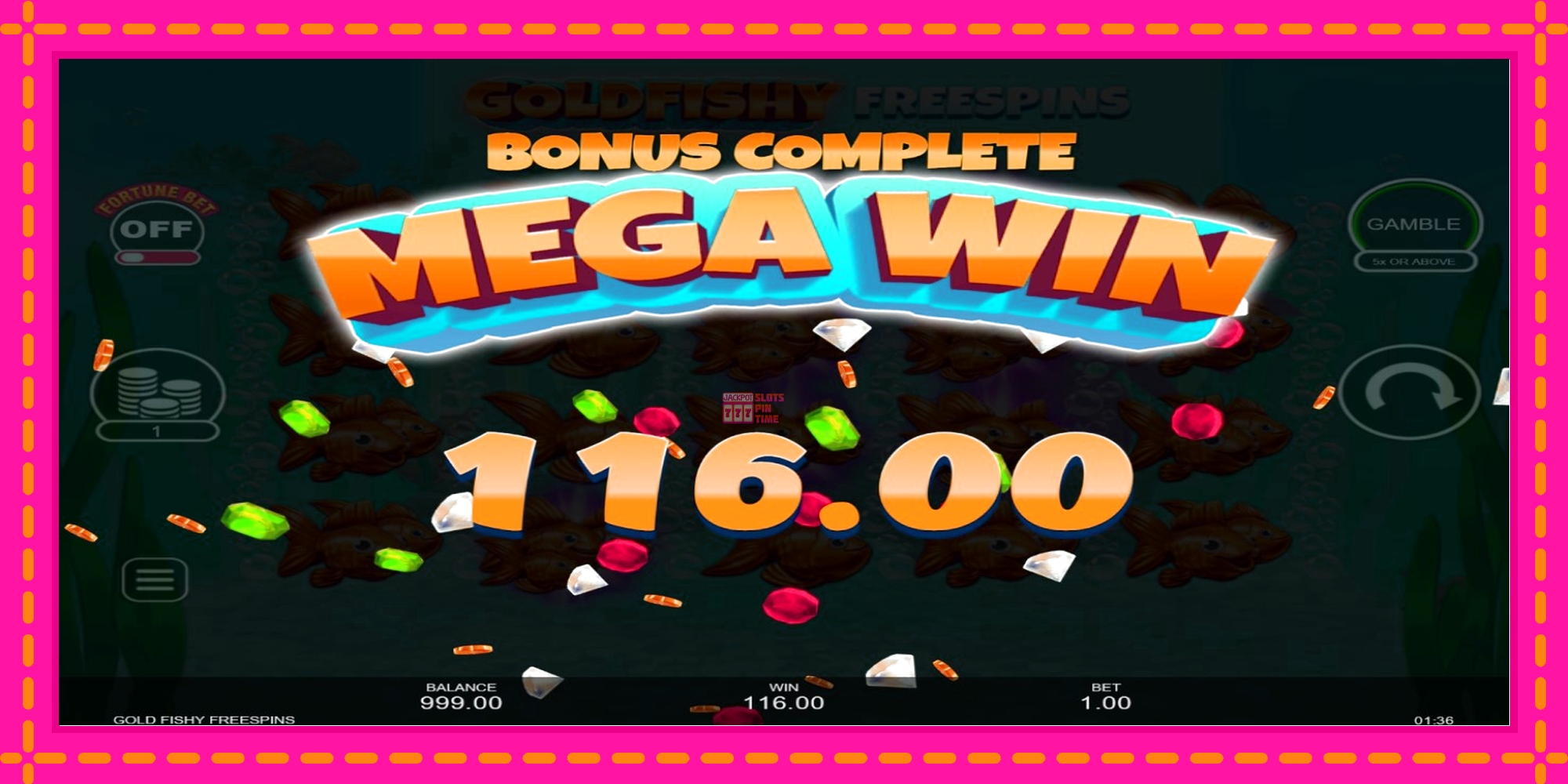 Slot machine Gold Fishy Free Spins gratuitamente, immagine 3