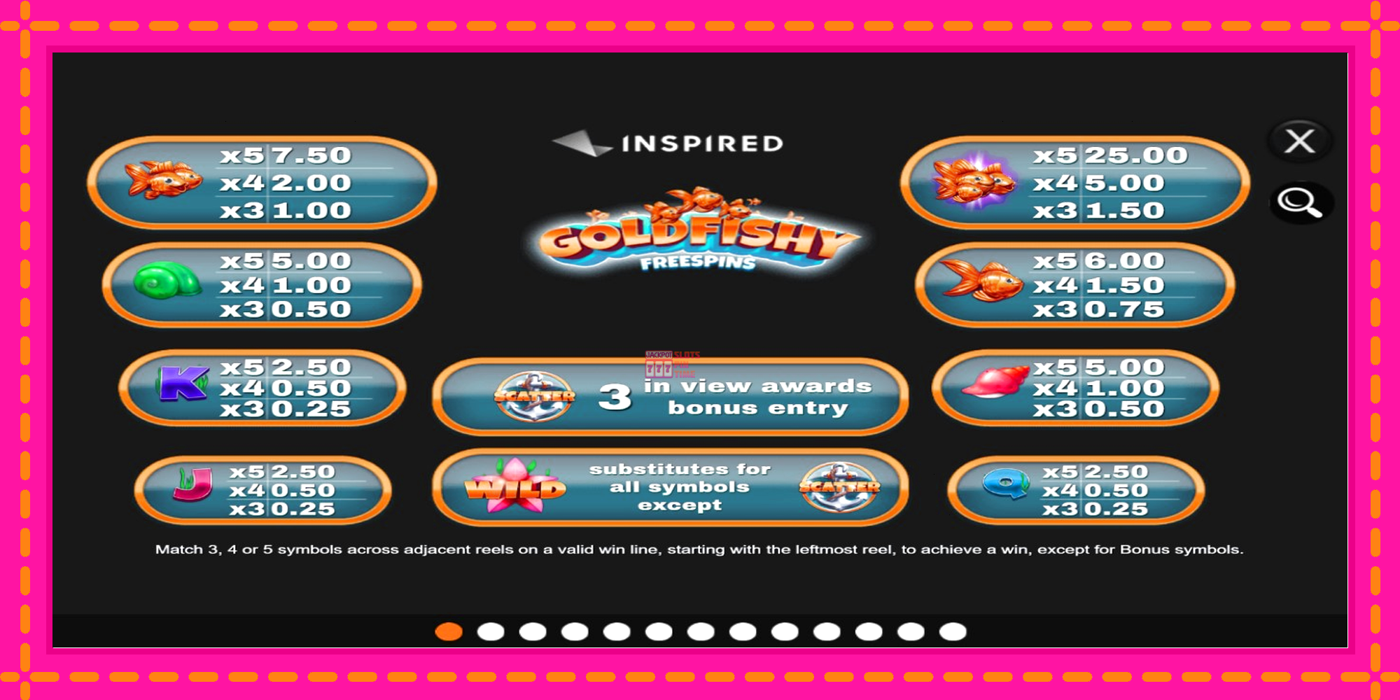 Slot machine Gold Fishy Free Spins gratuitamente, immagine 4