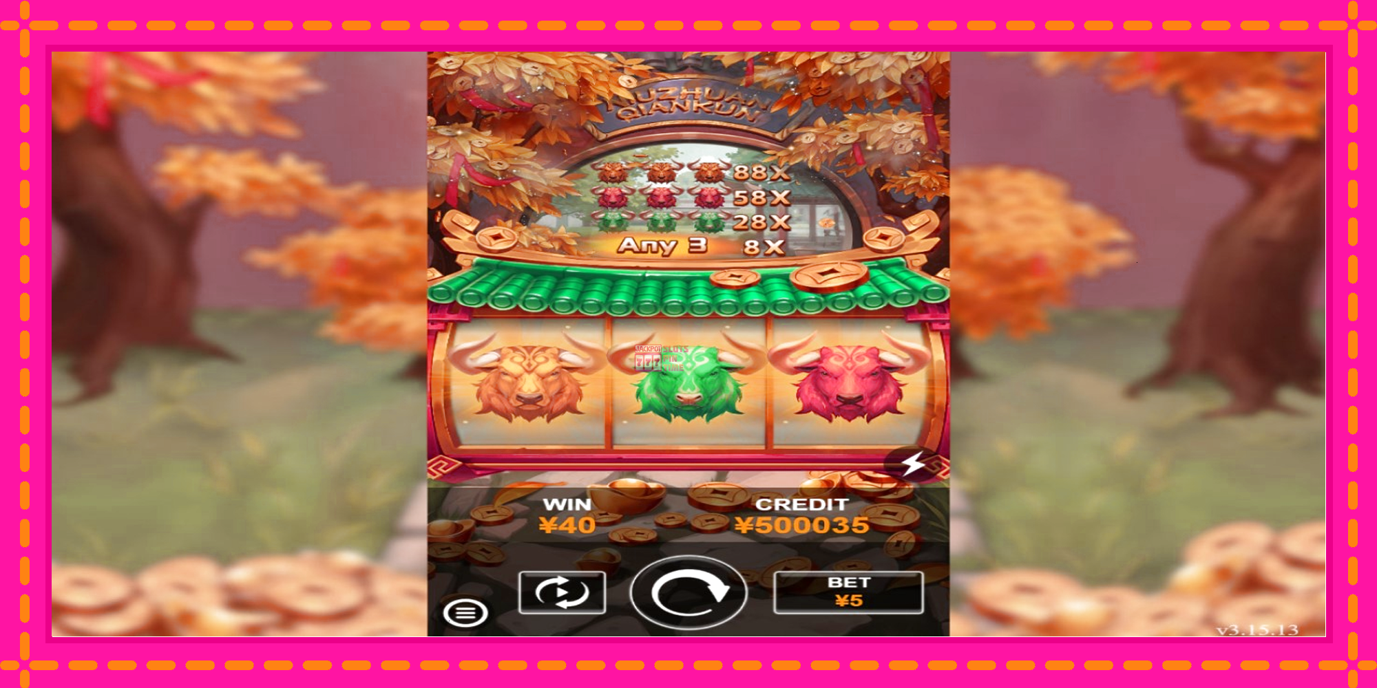 Slot machine Niu Zhuan Qian Kun gratuitamente, immagine 3