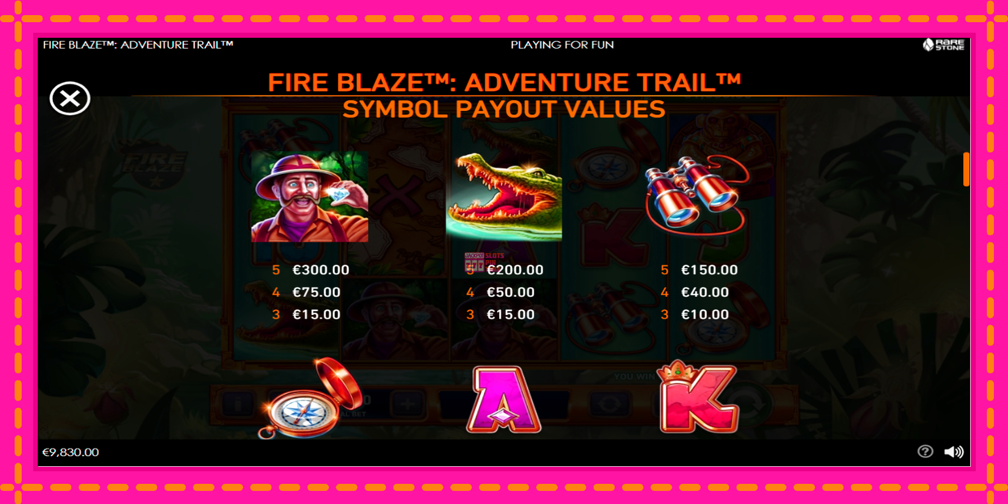 Slot machine Adventure Trail gratuitamente, immagine 5