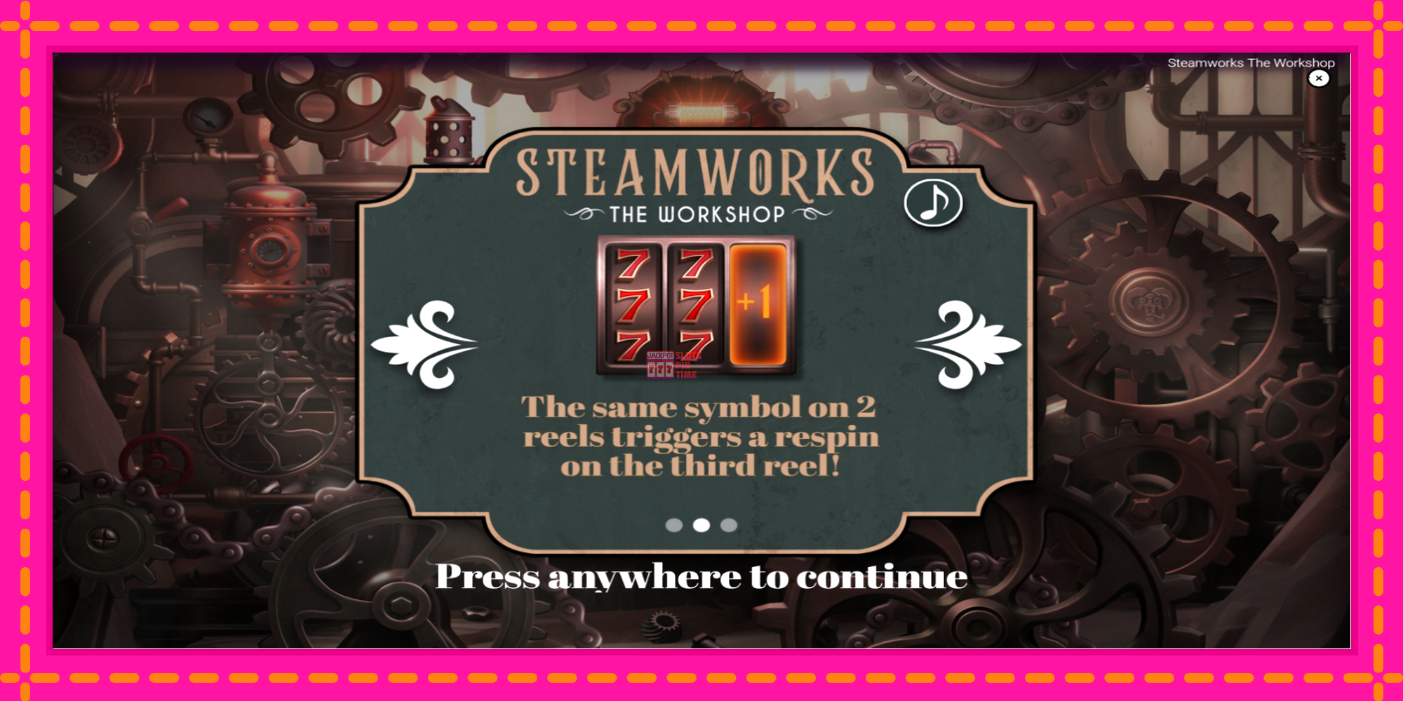 Slot machine Steamworks - The Workshop gratuitamente, immagine 1