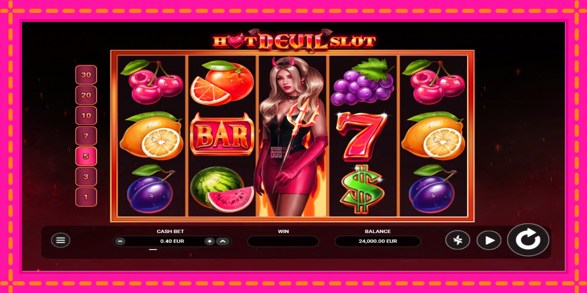 Slot machine Hot Devil Slot gratuitamente, immagine 1