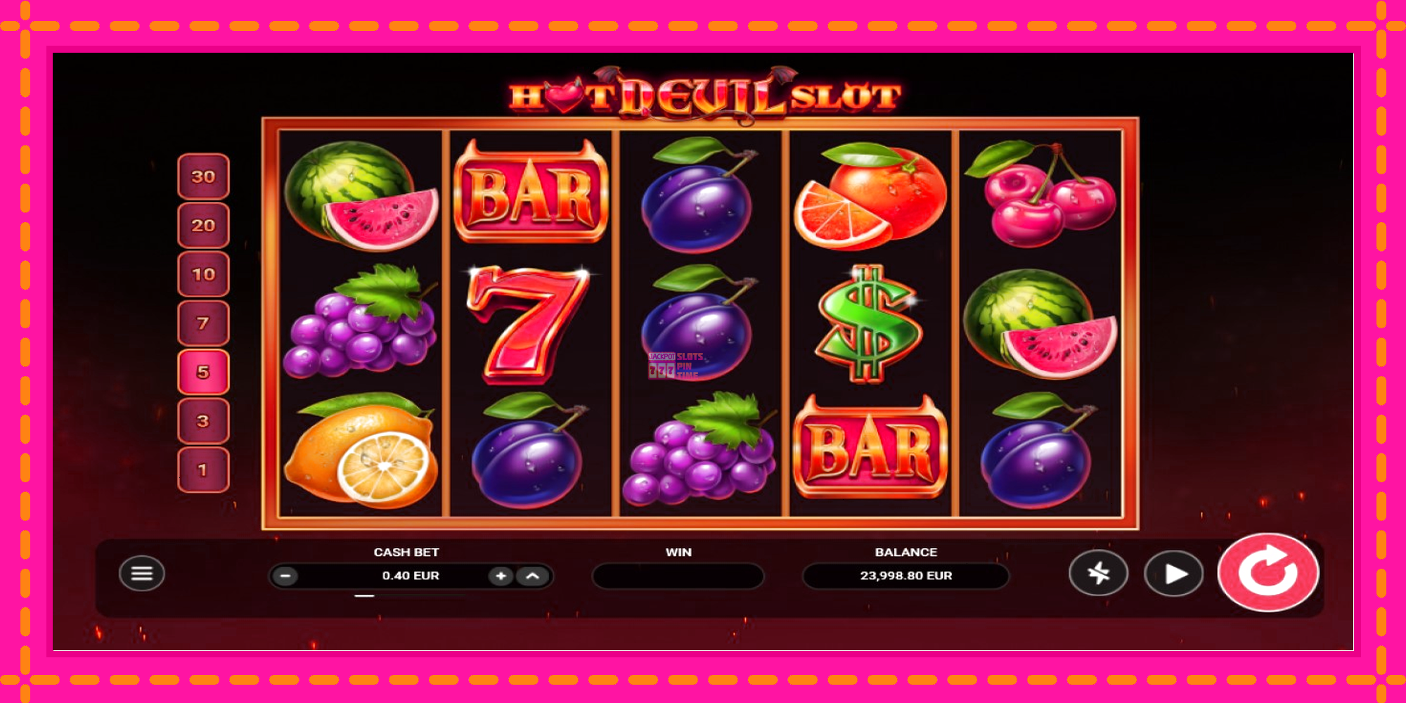 Slot machine Hot Devil Slot gratuitamente, immagine 2