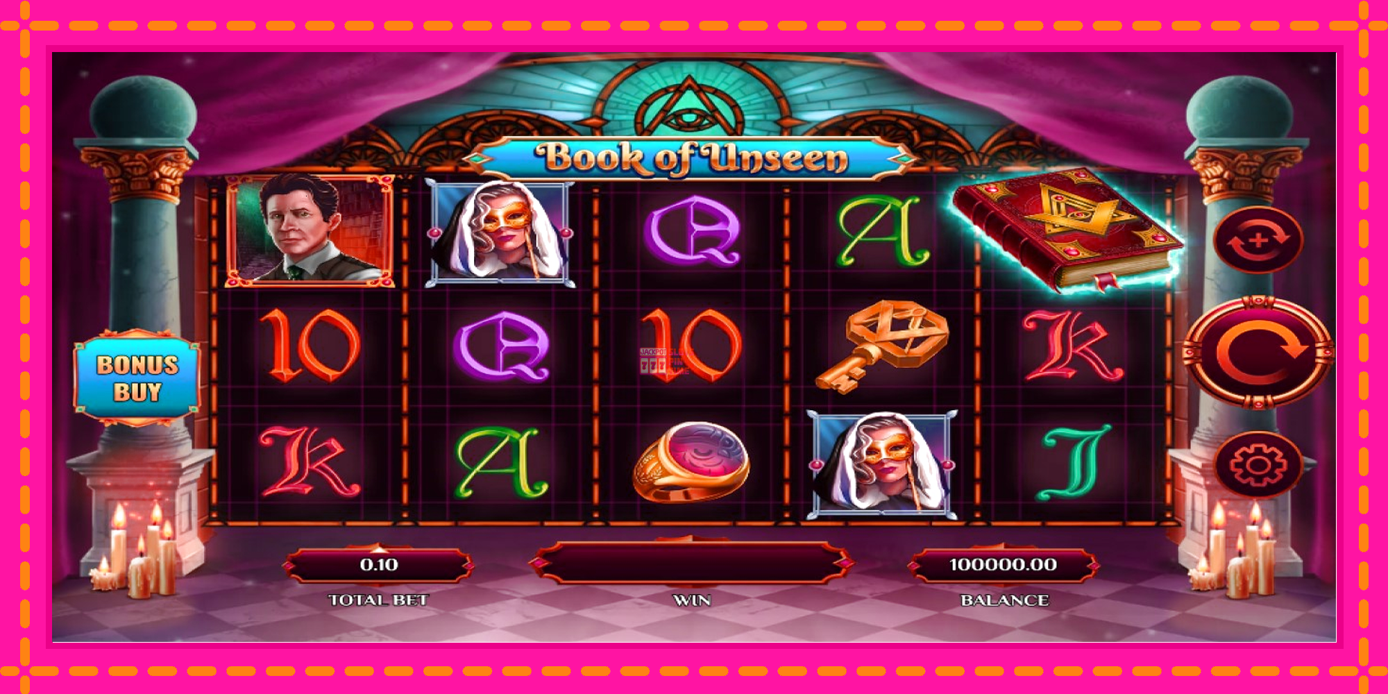 Slot machine Book of Unseen gratuitamente, immagine 1