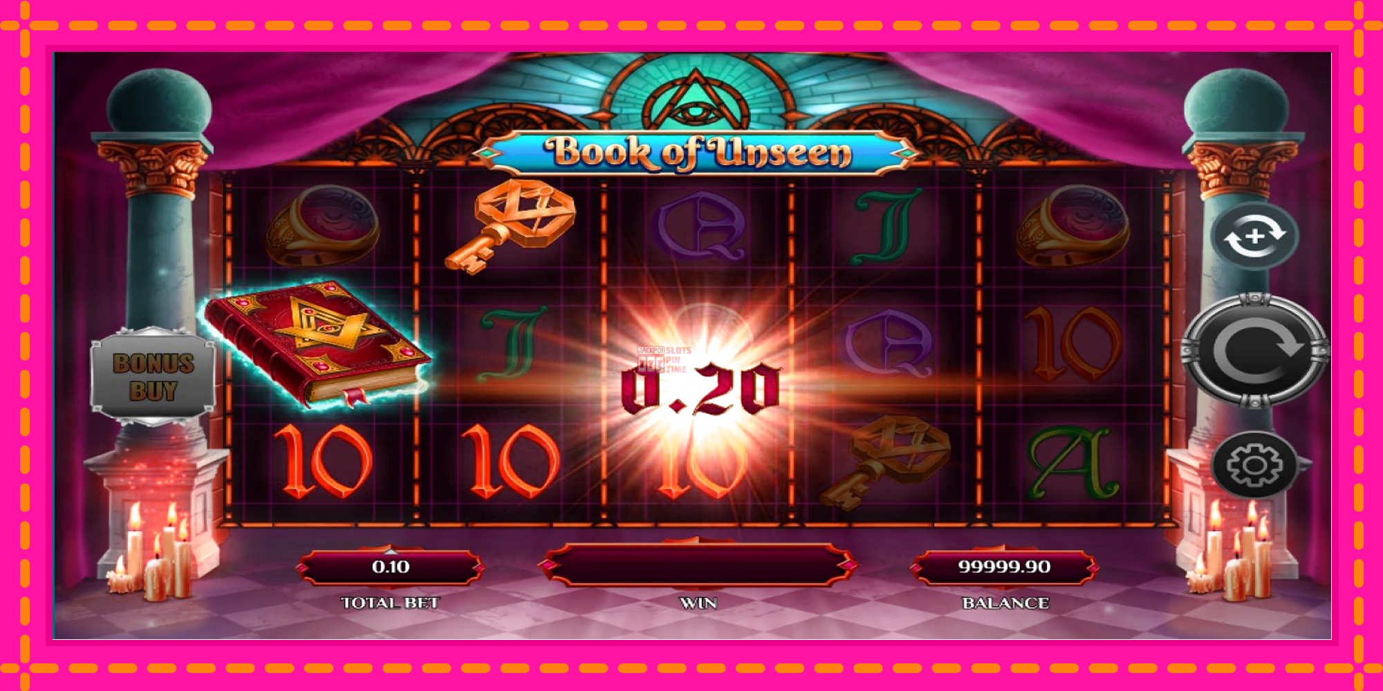 Slot machine Book of Unseen gratuitamente, immagine 3