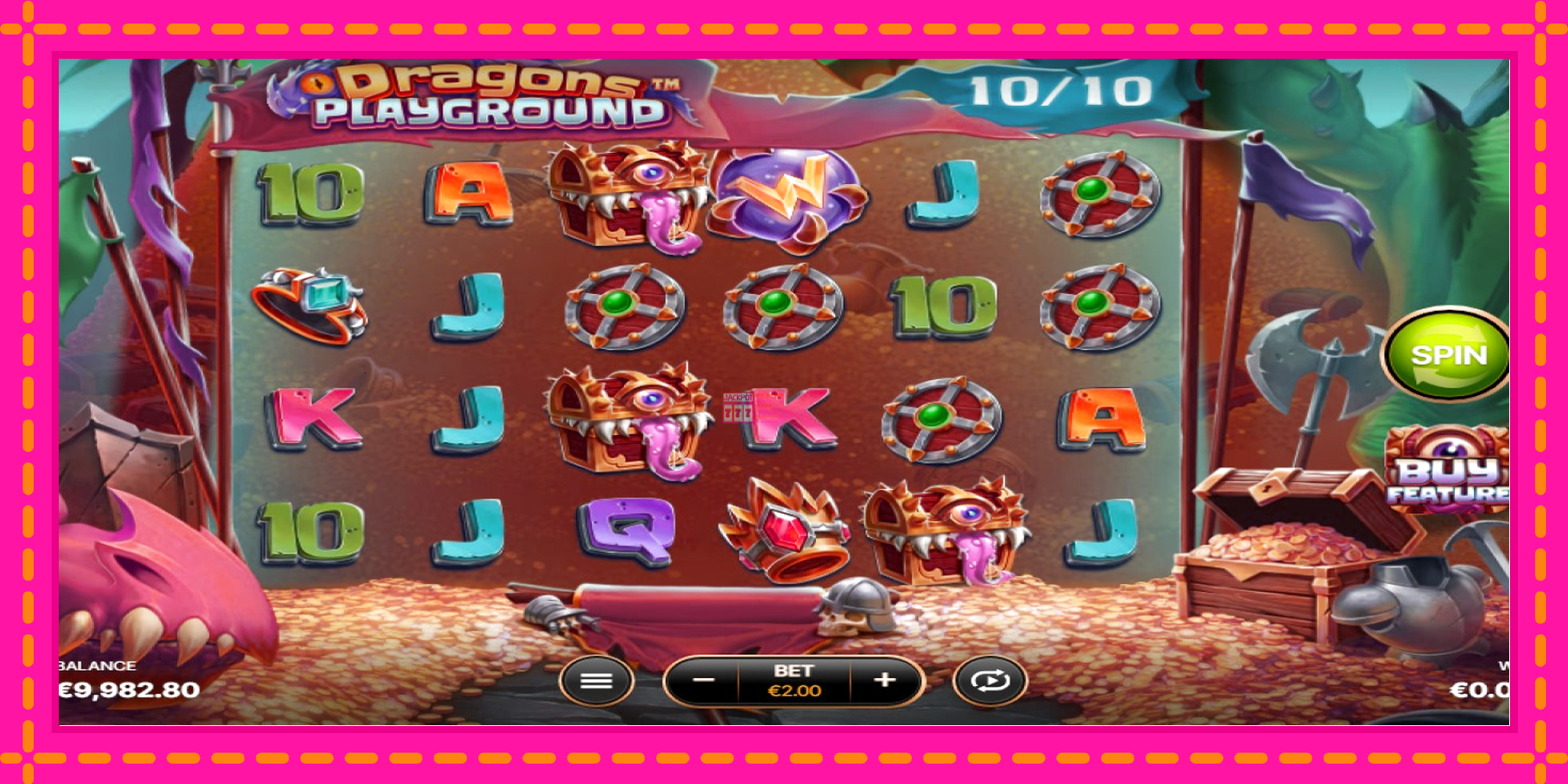 Slot machine Dragons Playground gratuitamente, immagine 3