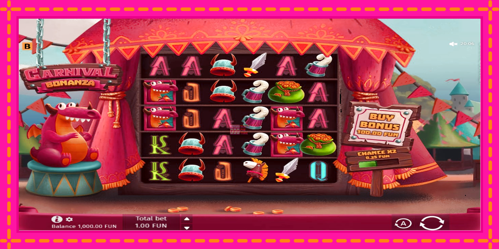 Slot machine Carnival Bonanza gratuitamente, immagine 1