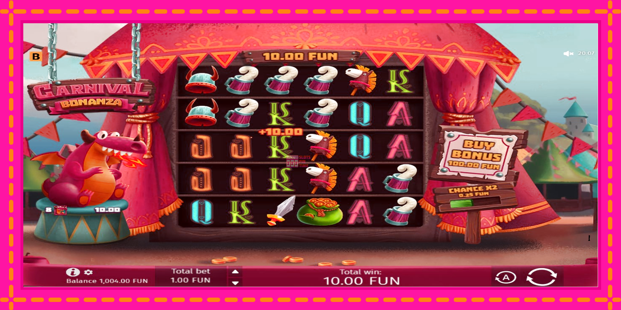 Slot machine Carnival Bonanza gratuitamente, immagine 2