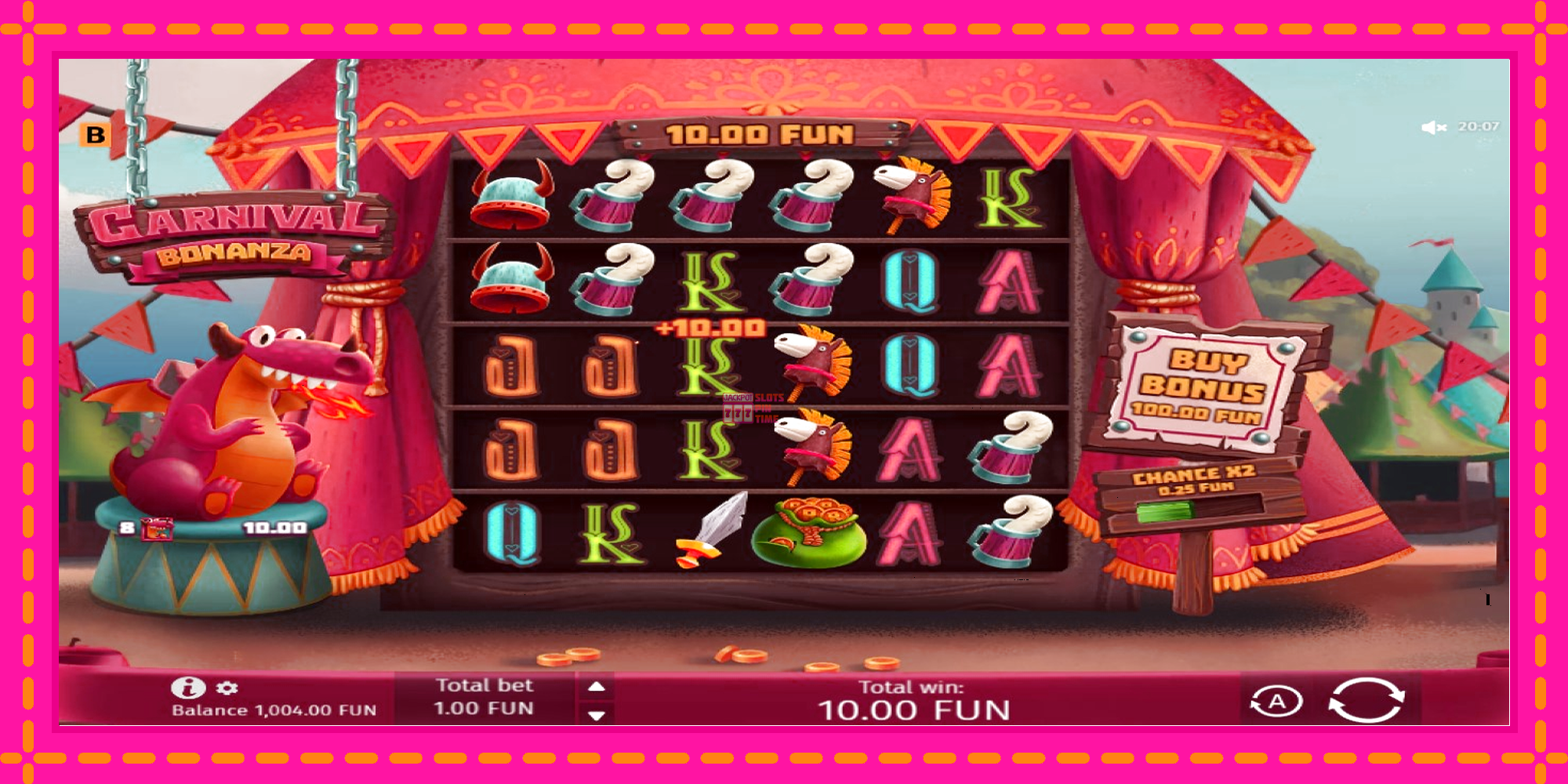 Slot machine Carnival Bonanza gratuitamente, immagine 3