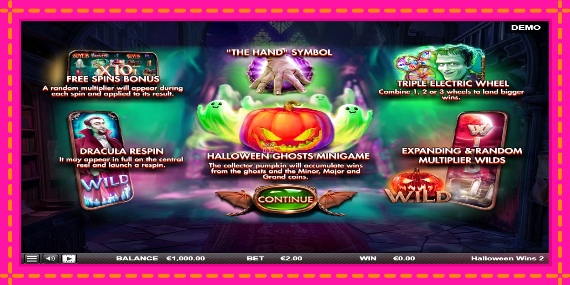 Slot machine Halloween Wins 2 gratuitamente, immagine 1