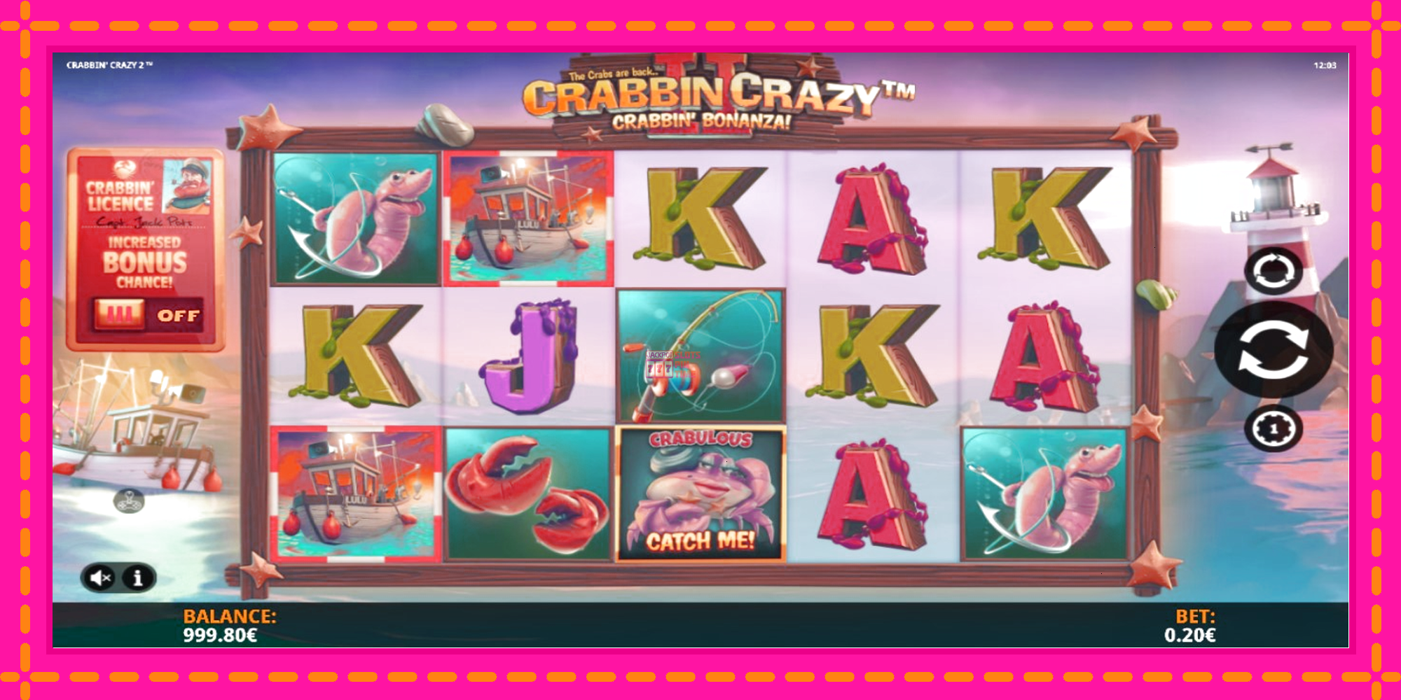 Slot machine Crabbin Crazy 2 gratuitamente, immagine 2