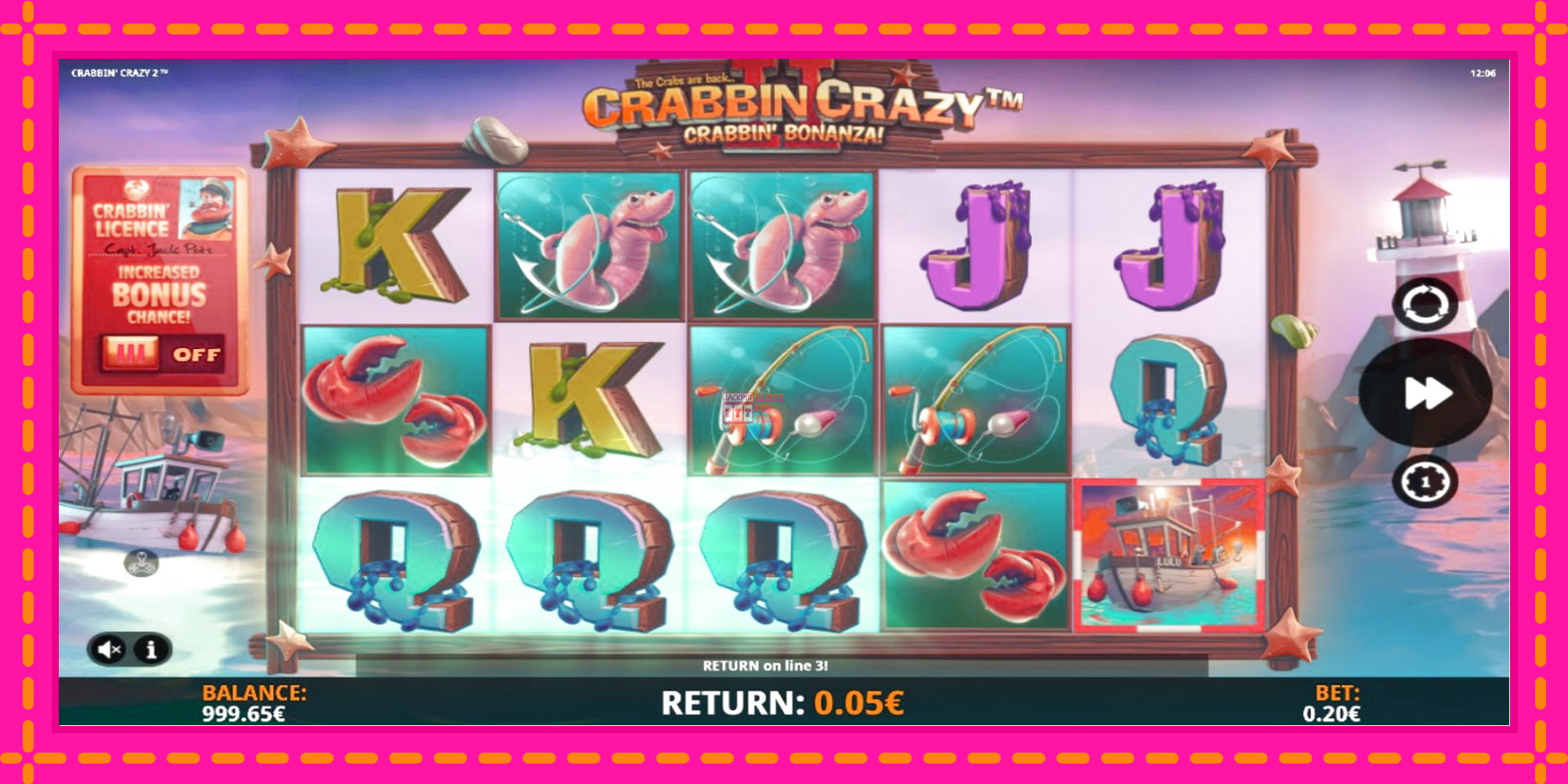 Slot machine Crabbin Crazy 2 gratuitamente, immagine 3