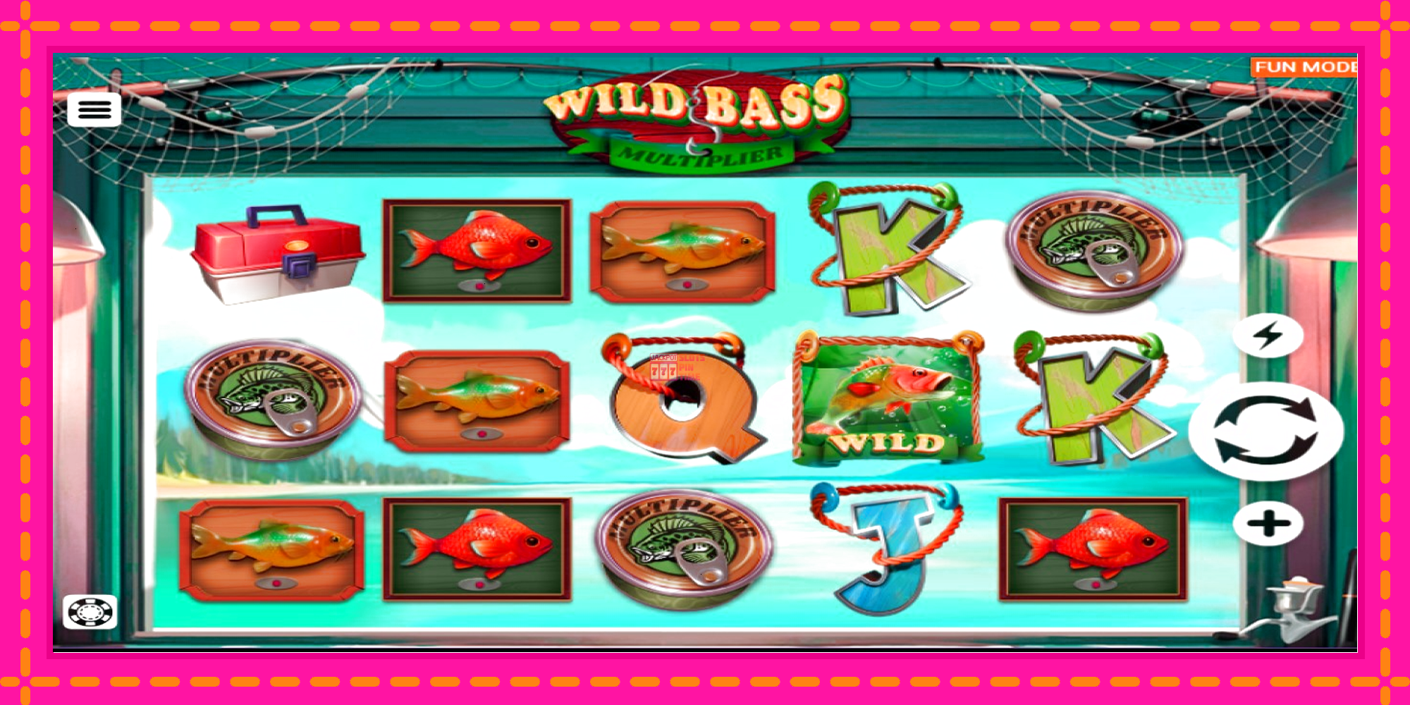 Slot machine Wild Bass Multiplier gratuitamente, immagine 1