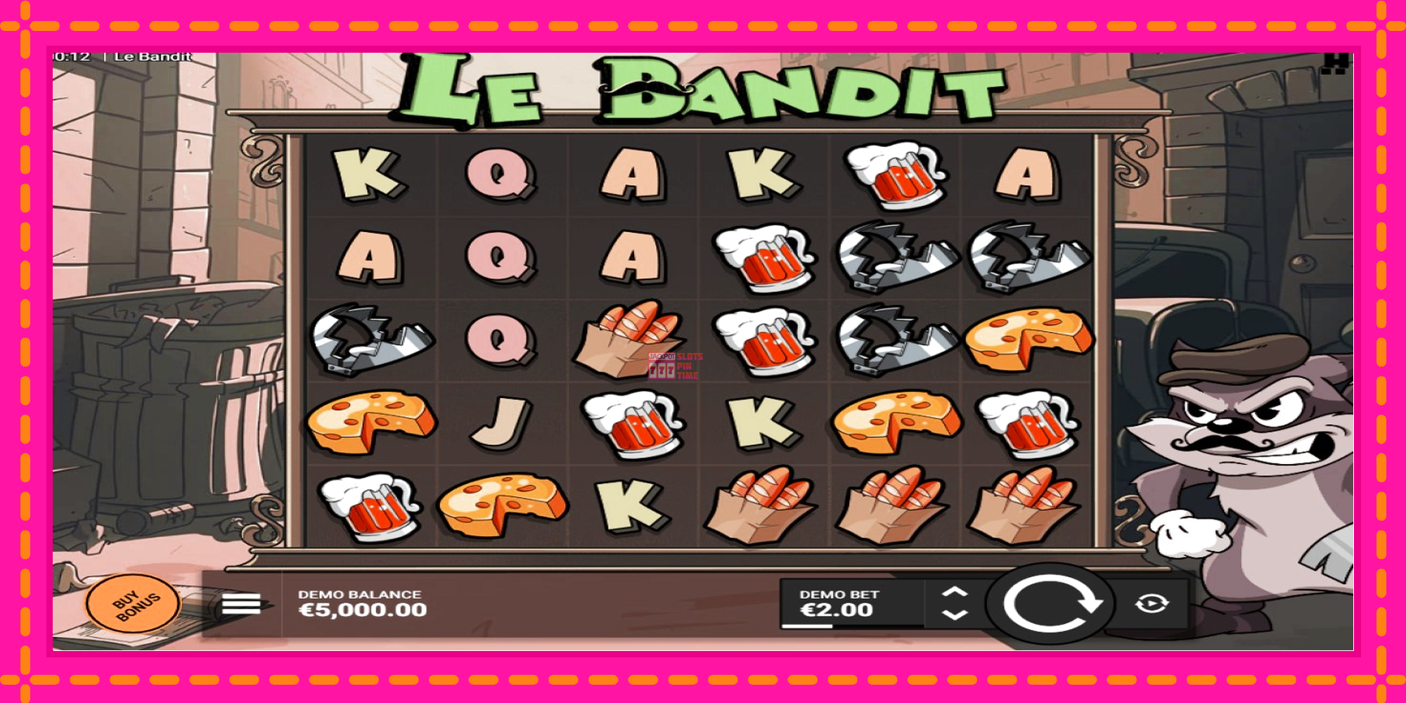 Slot machine Le Bandit gratuitamente, immagine 1