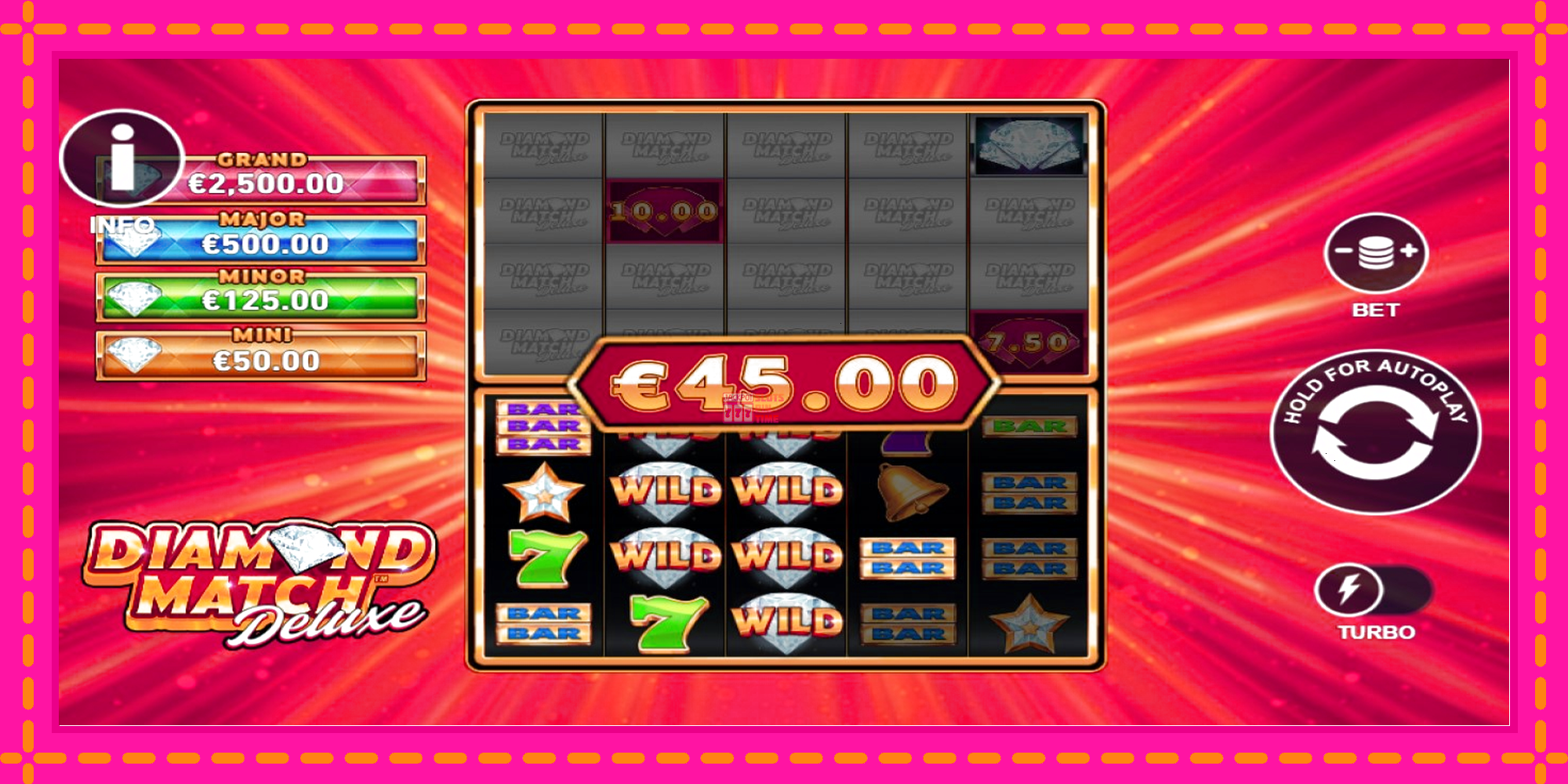 Slot machine Diamond Match Deluxe gratuitamente, immagine 3