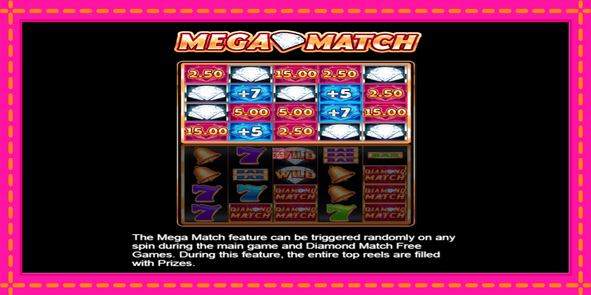 Slot machine Diamond Match Deluxe gratuitamente, immagine 5