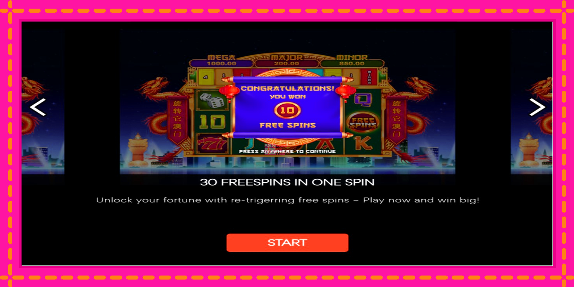 Slot machine Spin It Macao gratuitamente, immagine 1