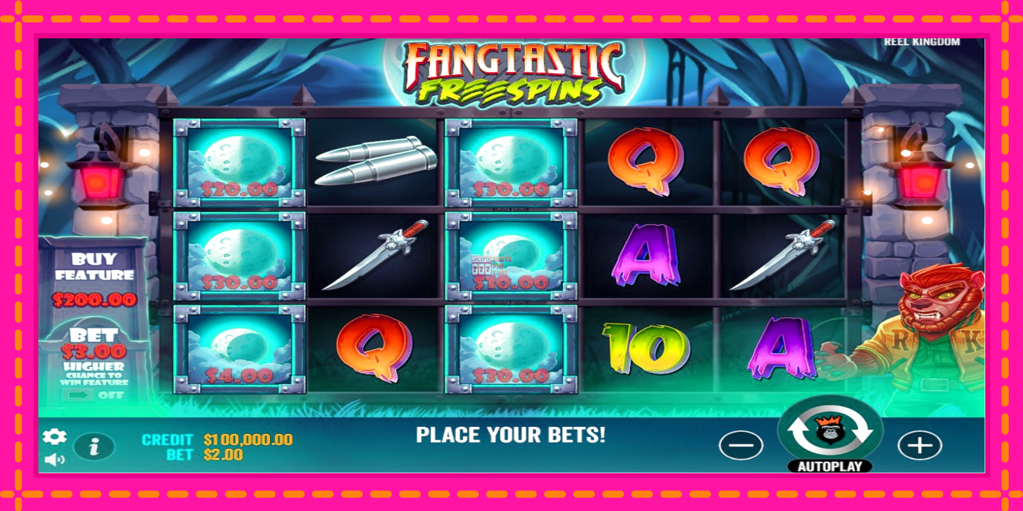 Slot machine Fangtastic Freespins gratuitamente, immagine 2