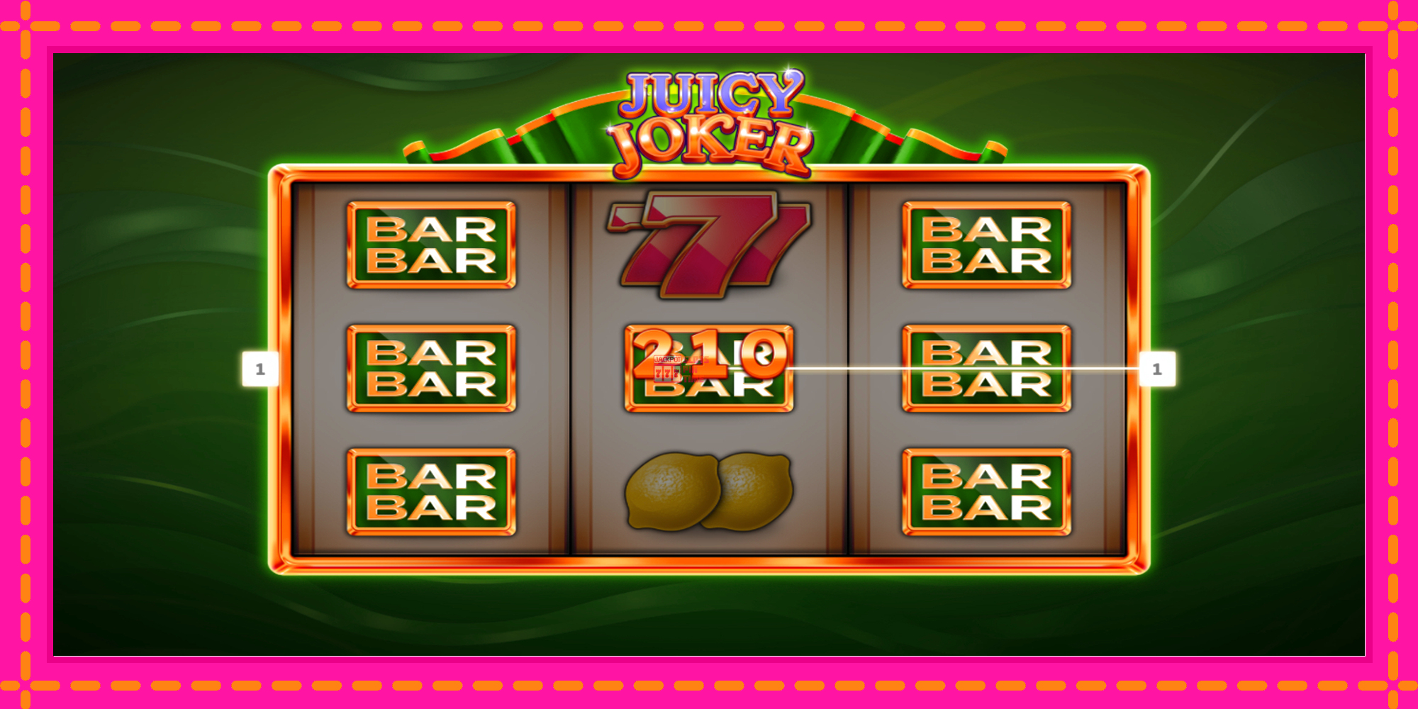 Slot machine Juicy Joker gratuitamente, immagine 2