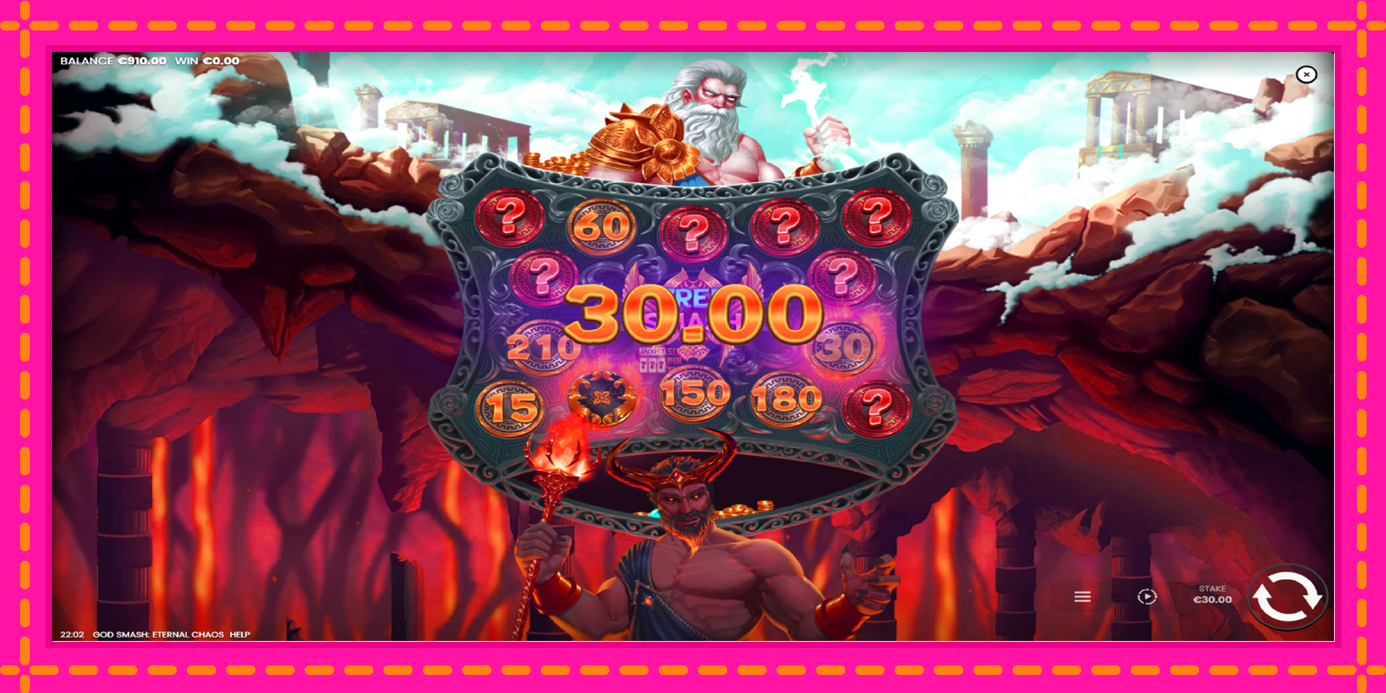 Slot machine God Smash: Eternal Chaos gratuitamente, immagine 3