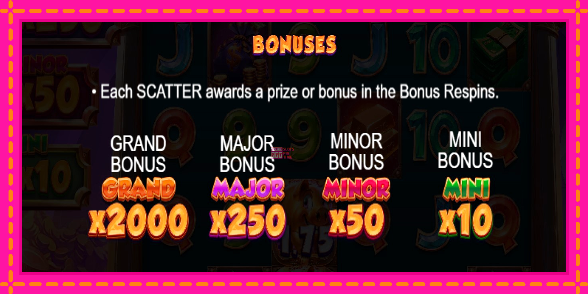 Slot machine Pay Pig 10K Ways gratuitamente, immagine 5