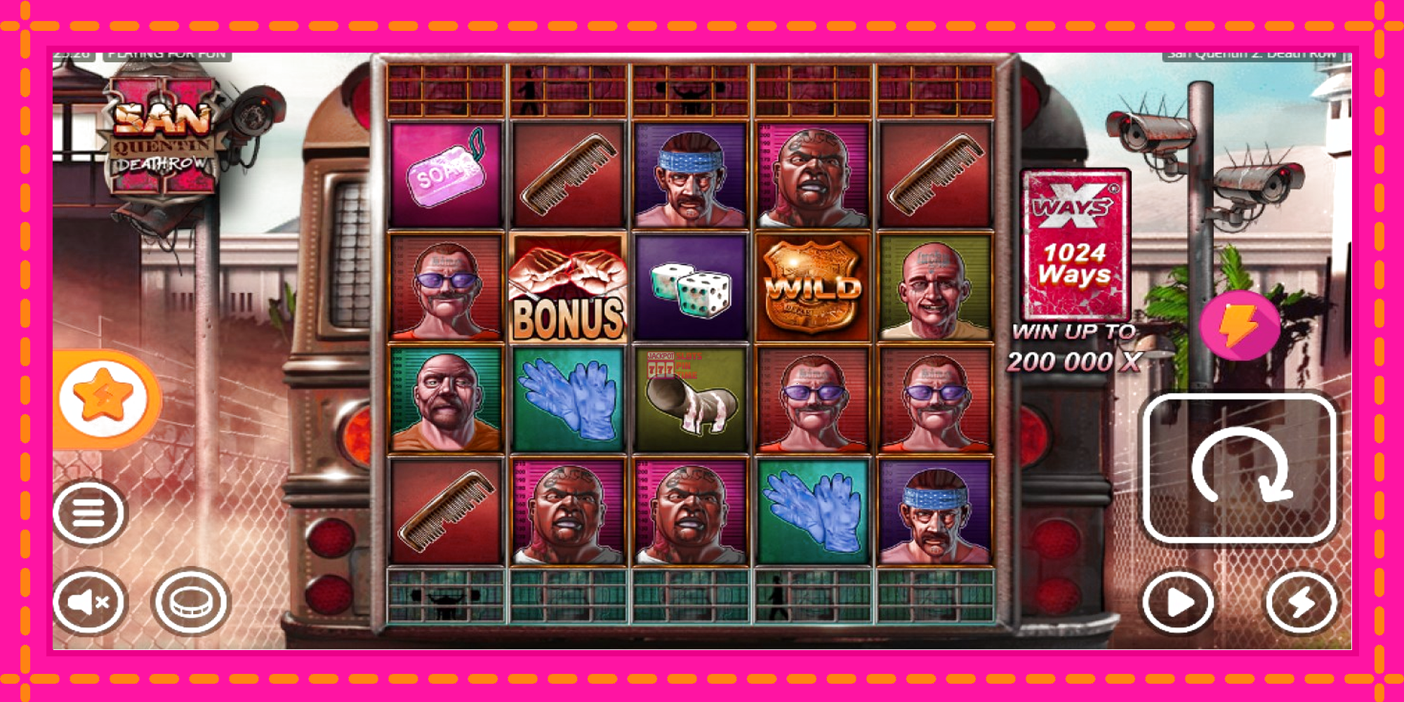 Slot machine San Quentin II: Death Row gratuitamente, immagine 1