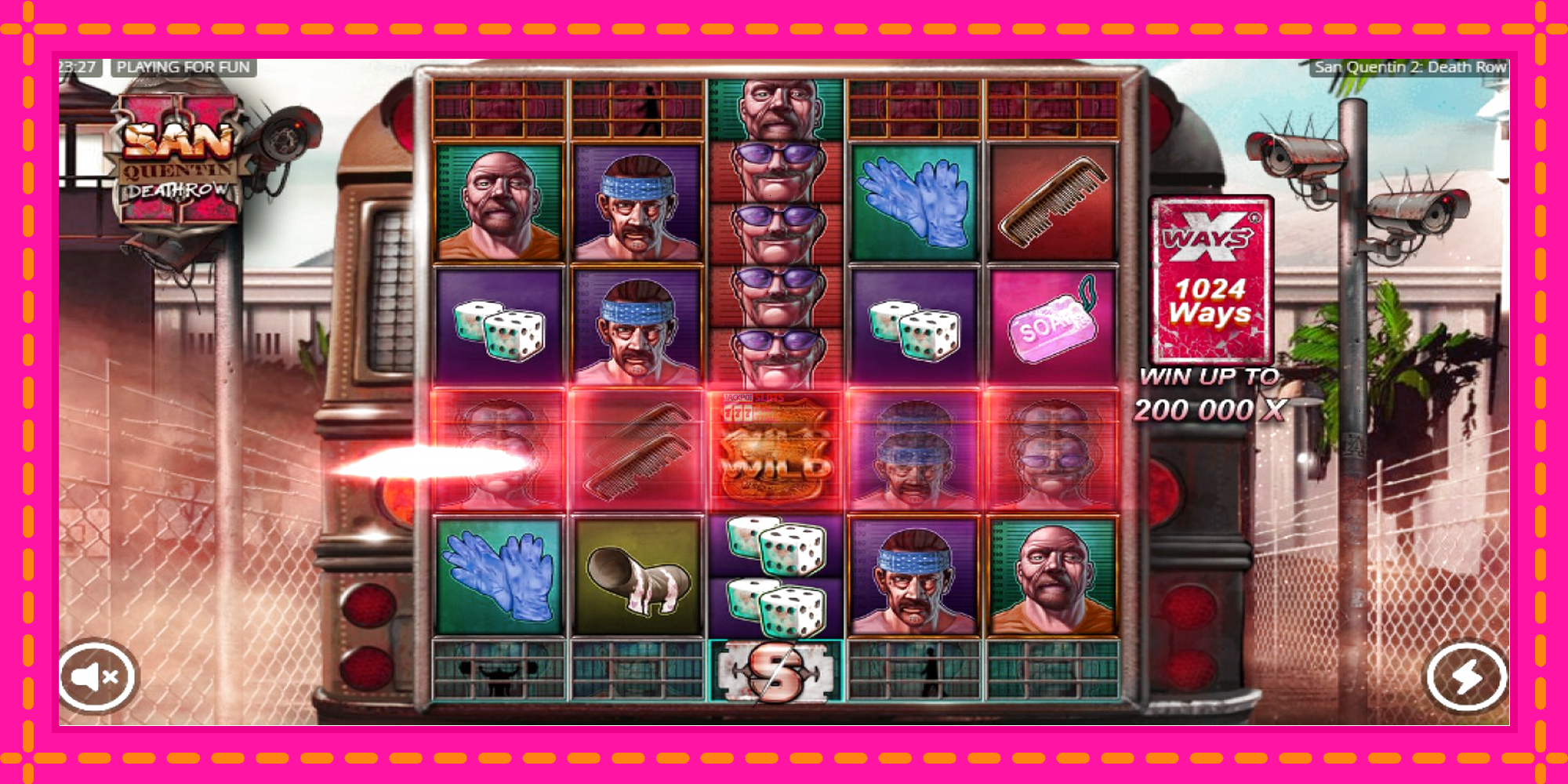 Slot machine San Quentin II: Death Row gratuitamente, immagine 2