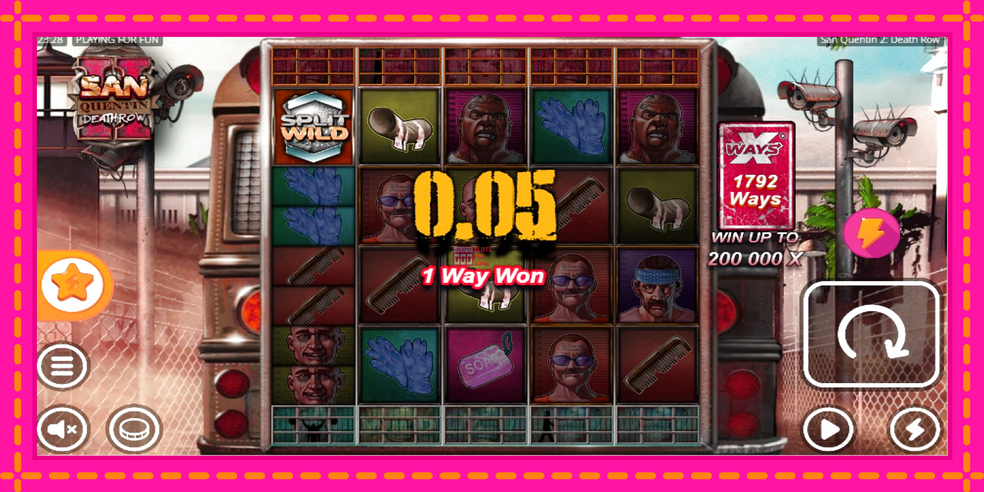 Slot machine San Quentin II: Death Row gratuitamente, immagine 3