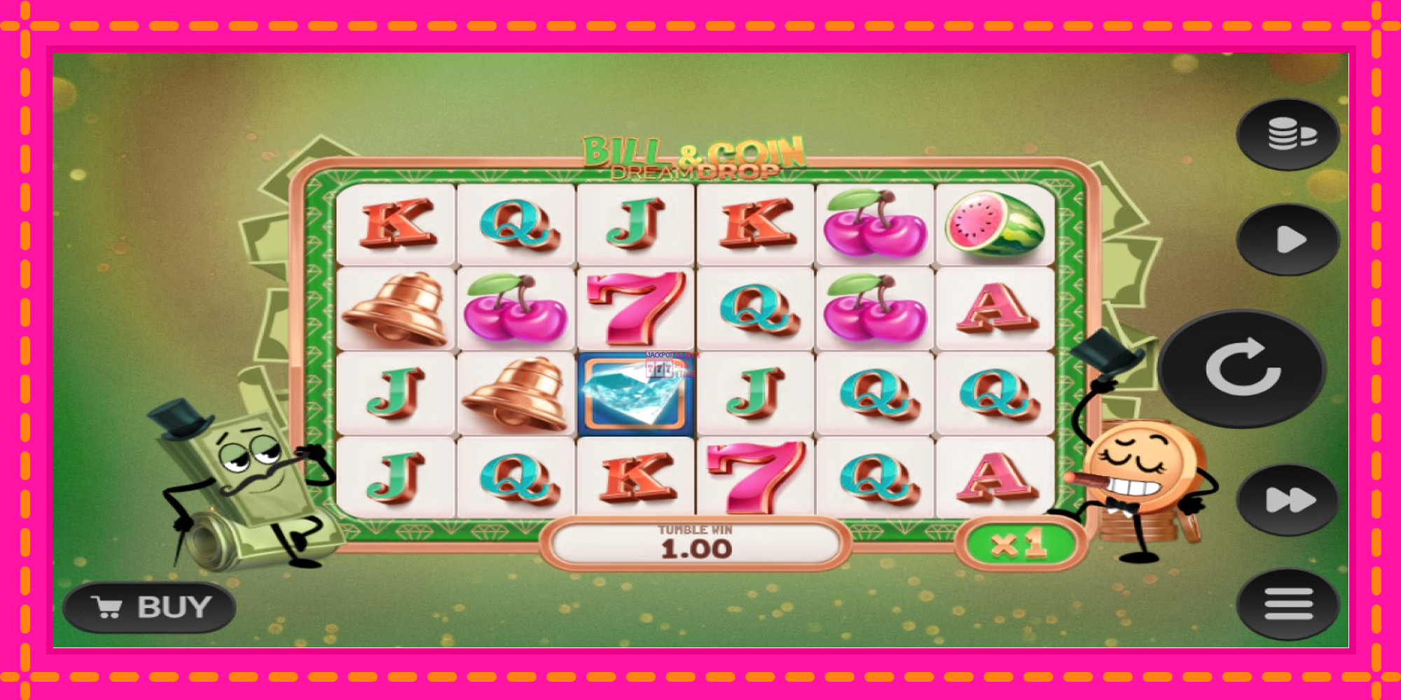 Slot machine Bill & Coin Dream Drop gratuitamente, immagine 2