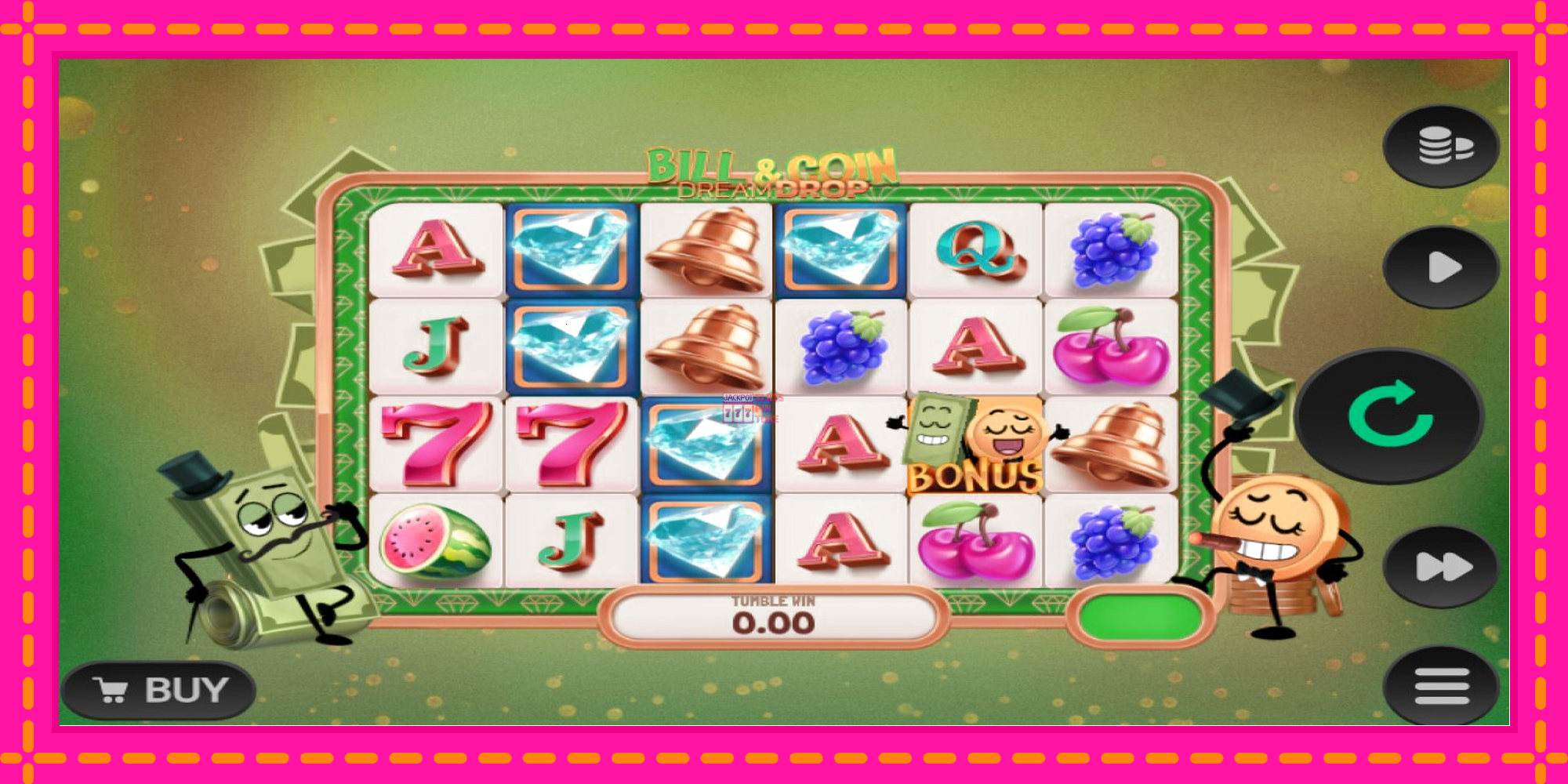 Slot machine Bill & Coin Dream Drop gratuitamente, immagine 3