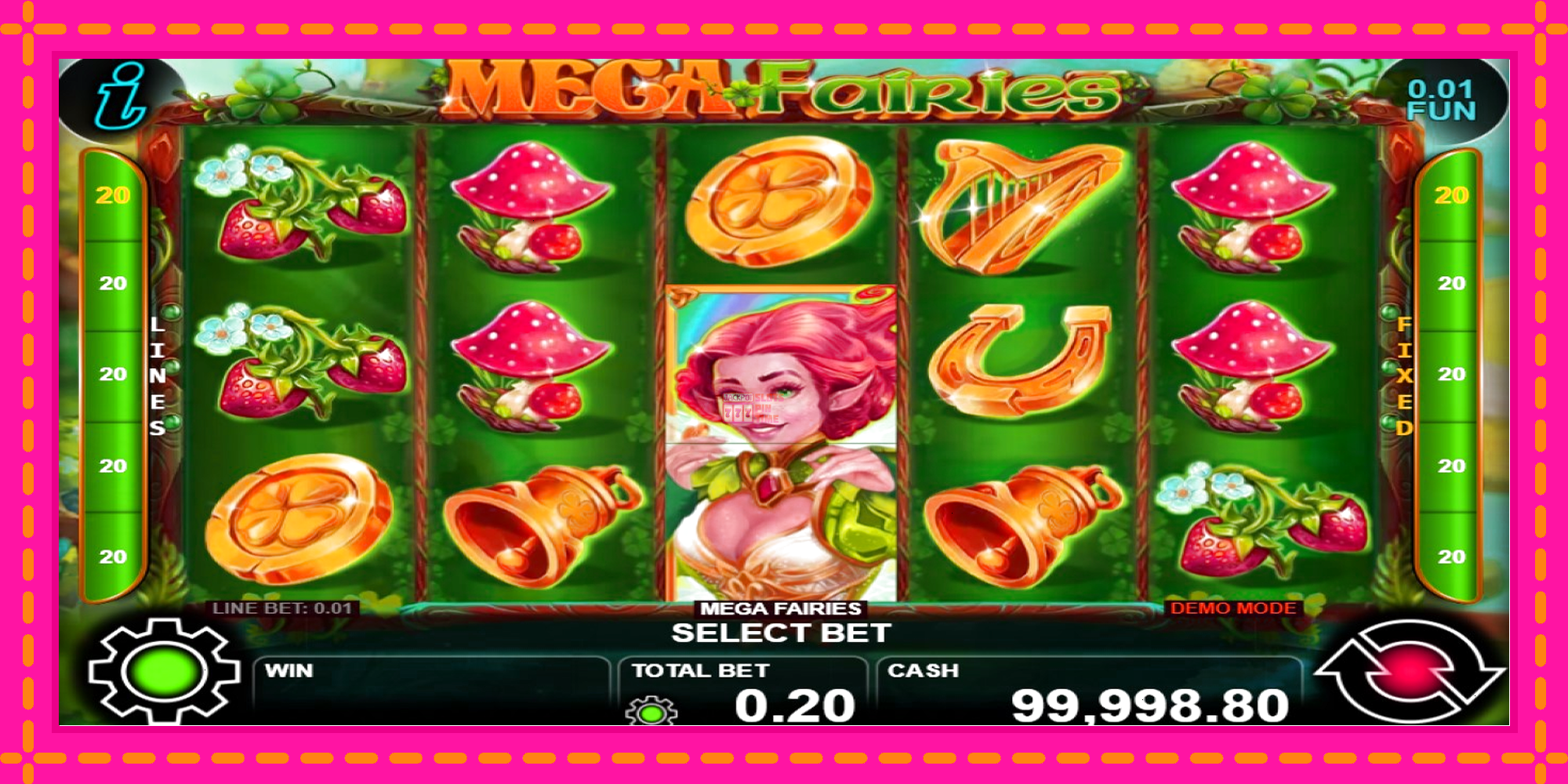 Slot machine Mega Fairies gratuitamente, immagine 2