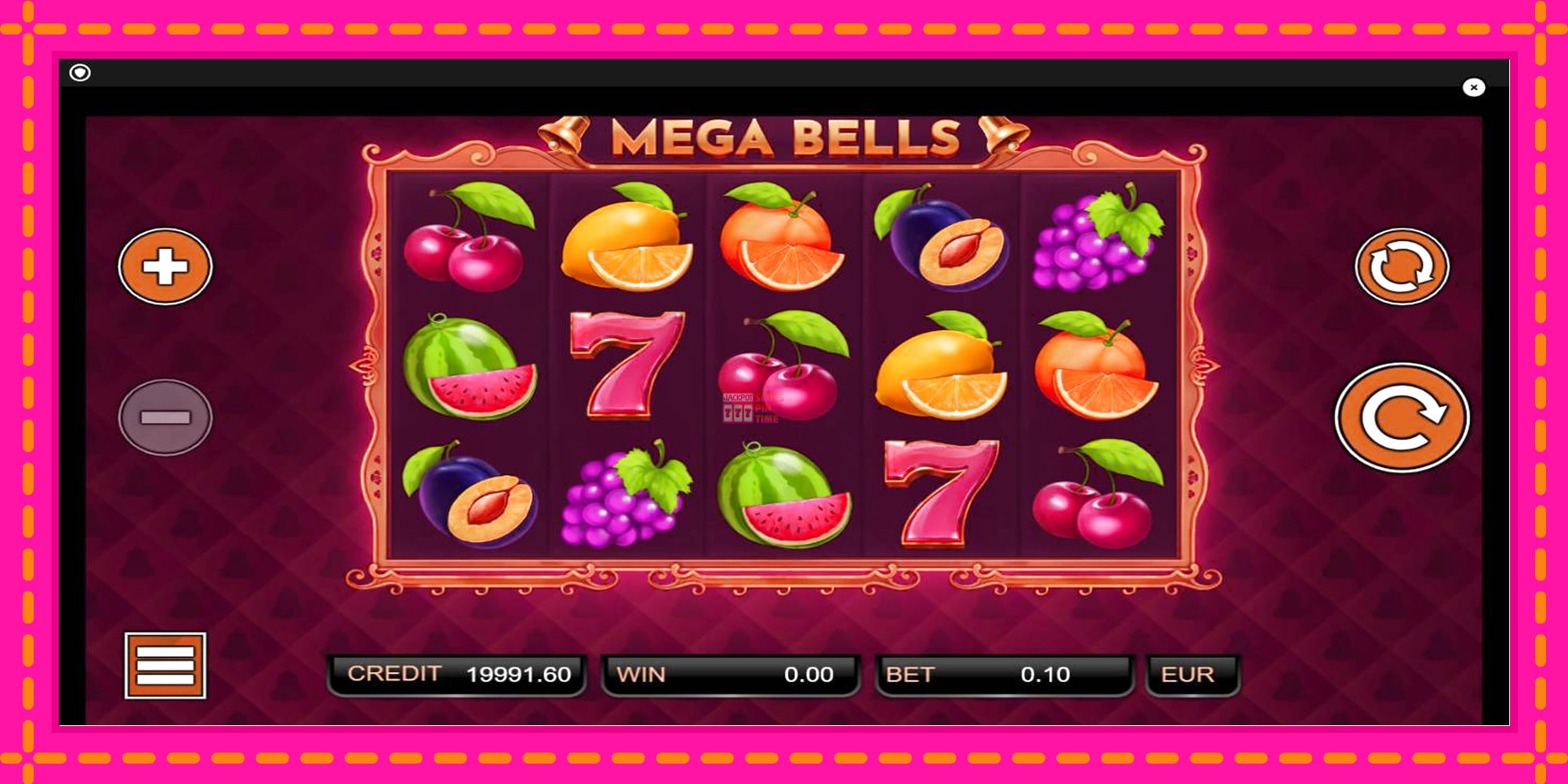 Slot machine Mega Bells gratuitamente, immagine 1