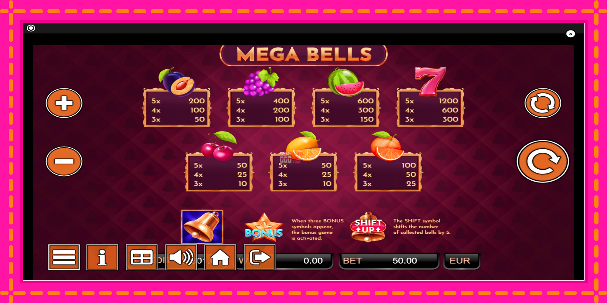 Slot machine Mega Bells gratuitamente, immagine 7