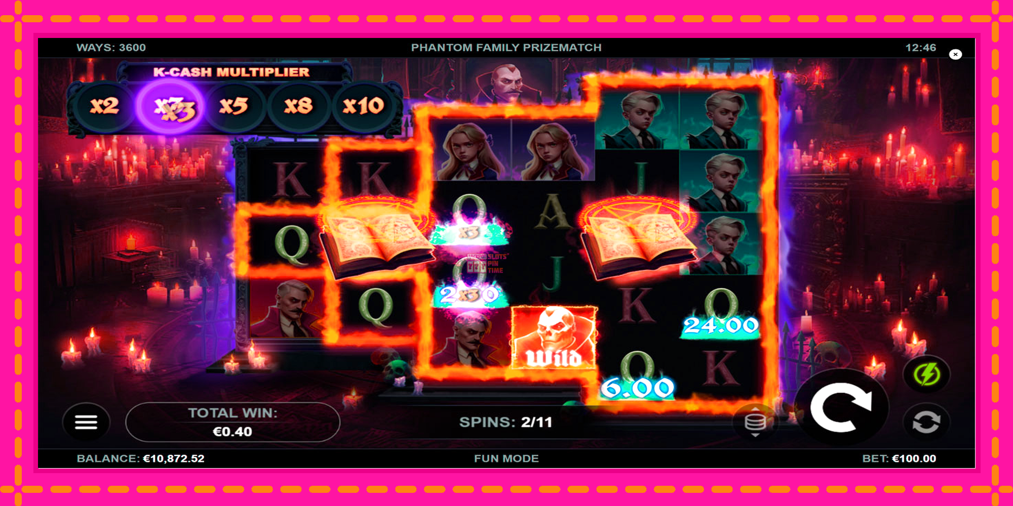 Slot machine Phantom Family PrizeMatch gratuitamente, immagine 5