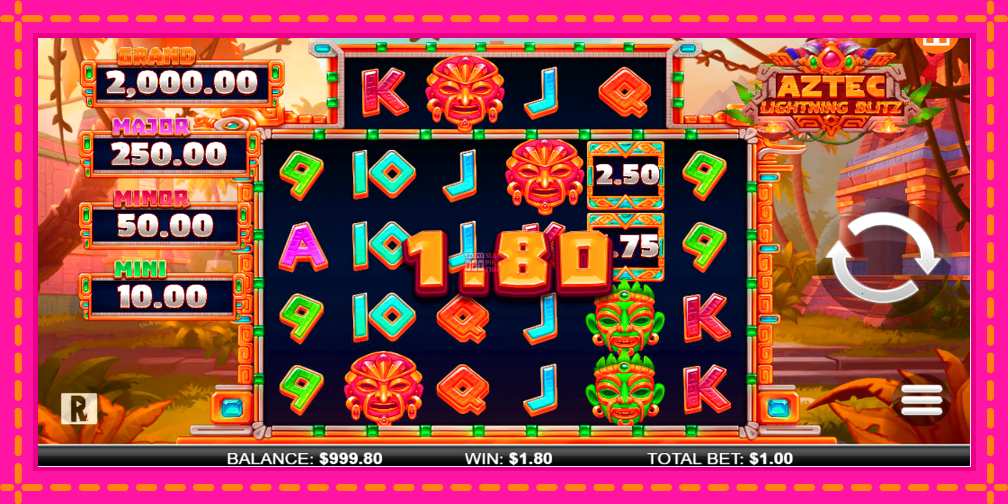 Slot machine Aztec Lightning Blitz gratuitamente, immagine 2