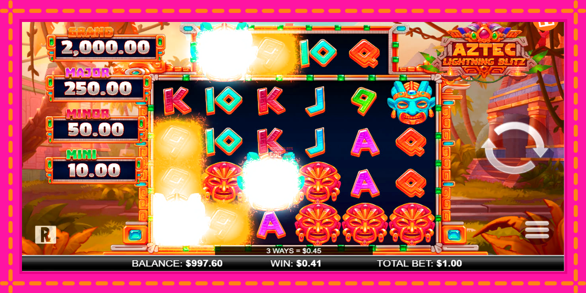 Slot machine Aztec Lightning Blitz gratuitamente, immagine 4