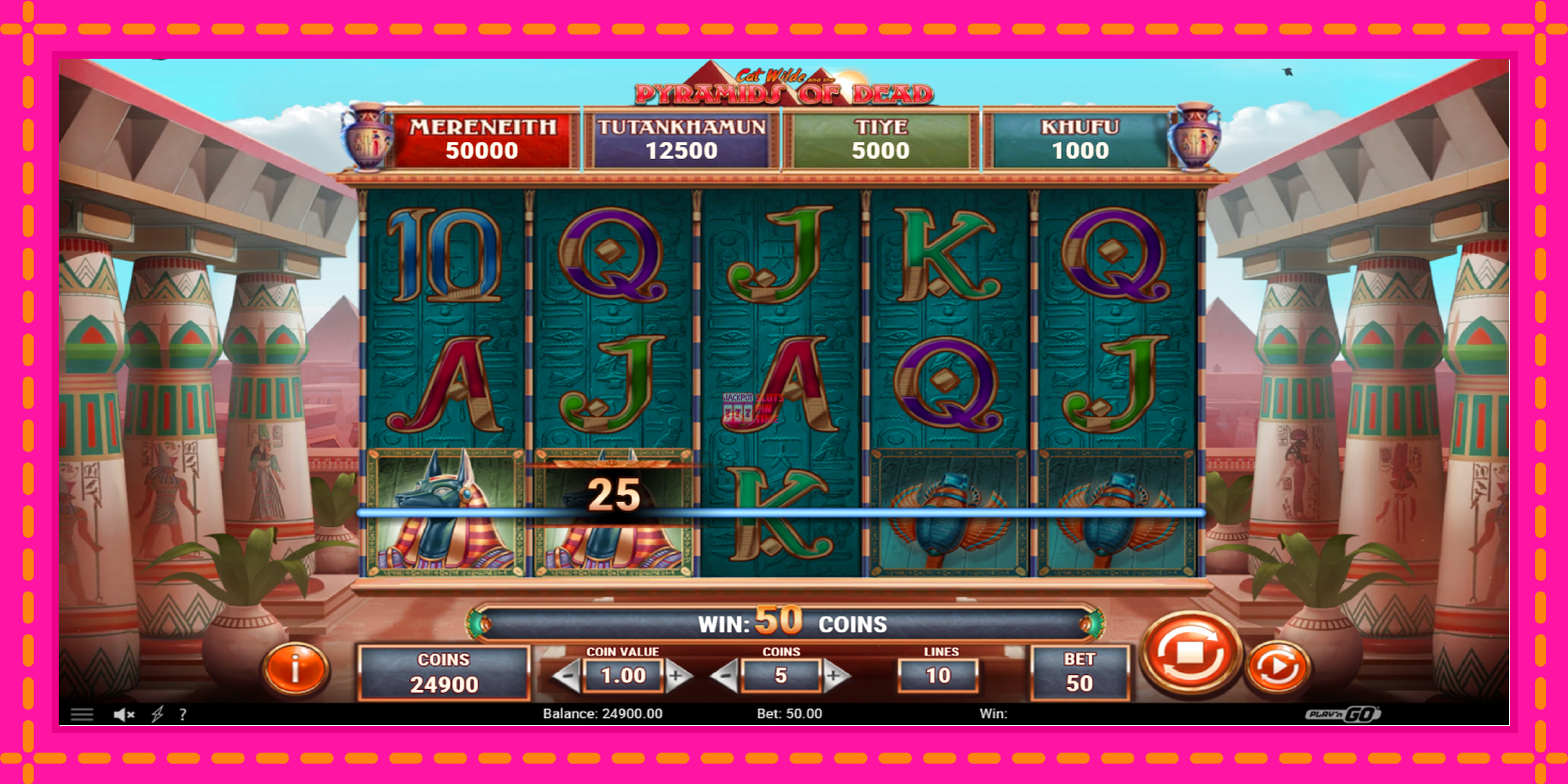 Slot machine Cat Wilde and the Pyramids of Dead gratuitamente, immagine 3