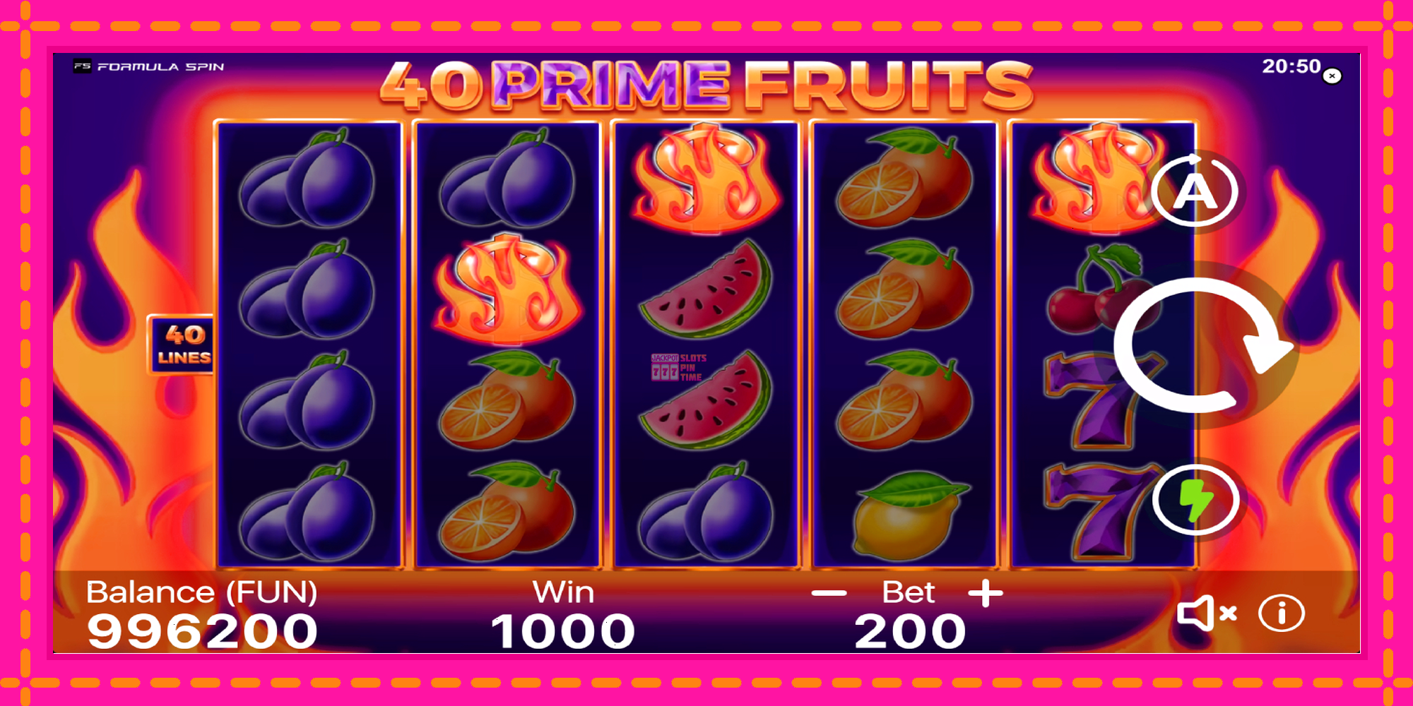 Slot machine 40 Prime Fruits gratuitamente, immagine 3