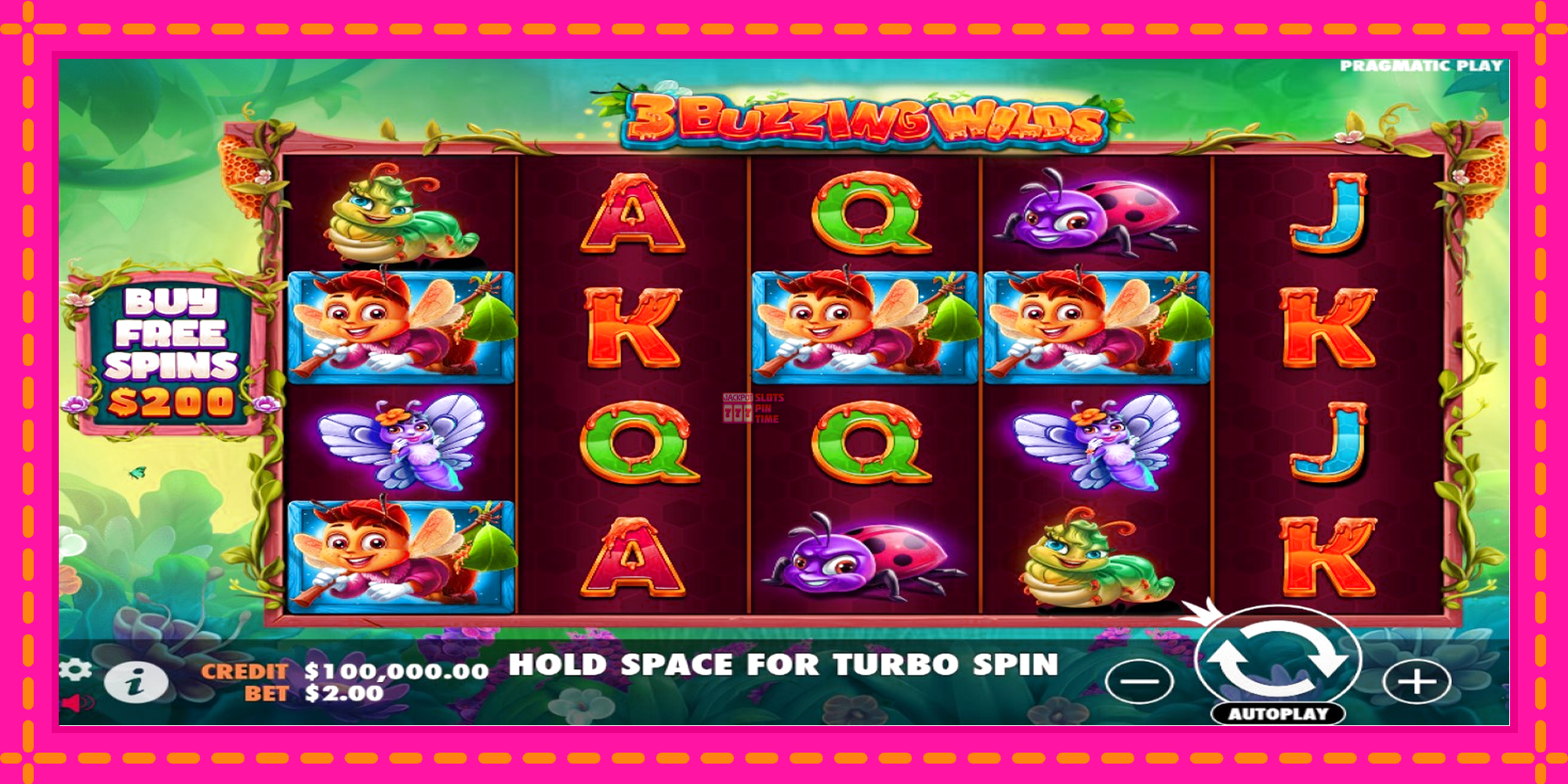 Slot machine 3 Buzzing Wilds gratuitamente, immagine 1