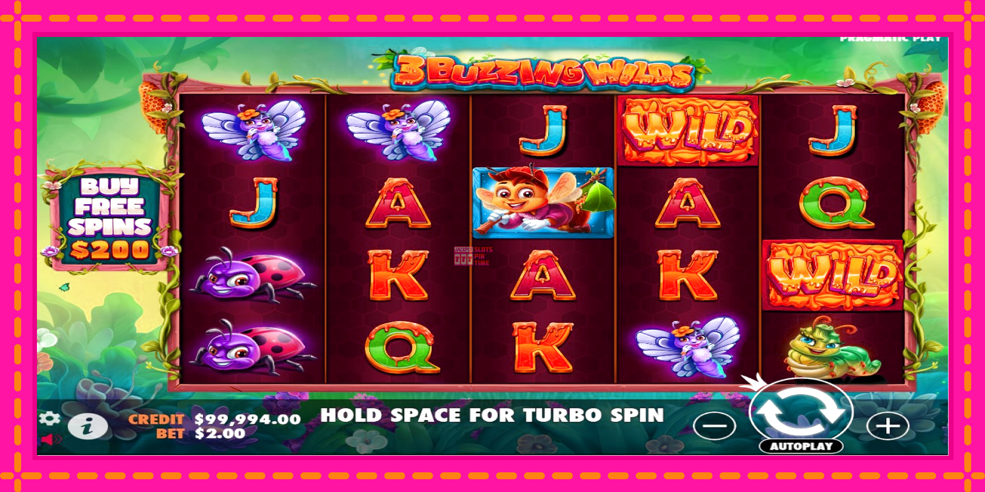 Slot machine 3 Buzzing Wilds gratuitamente, immagine 2