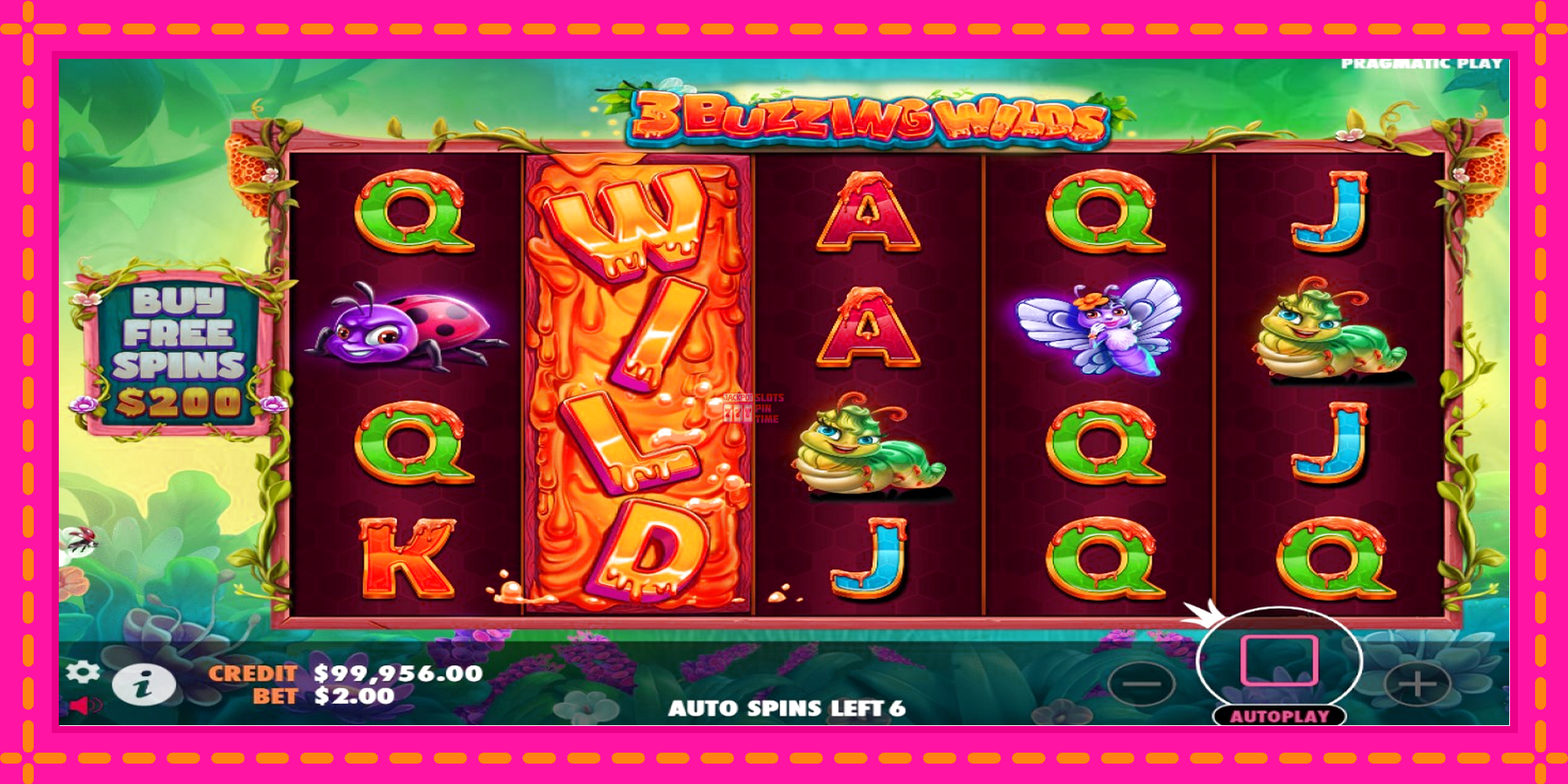 Slot machine 3 Buzzing Wilds gratuitamente, immagine 4