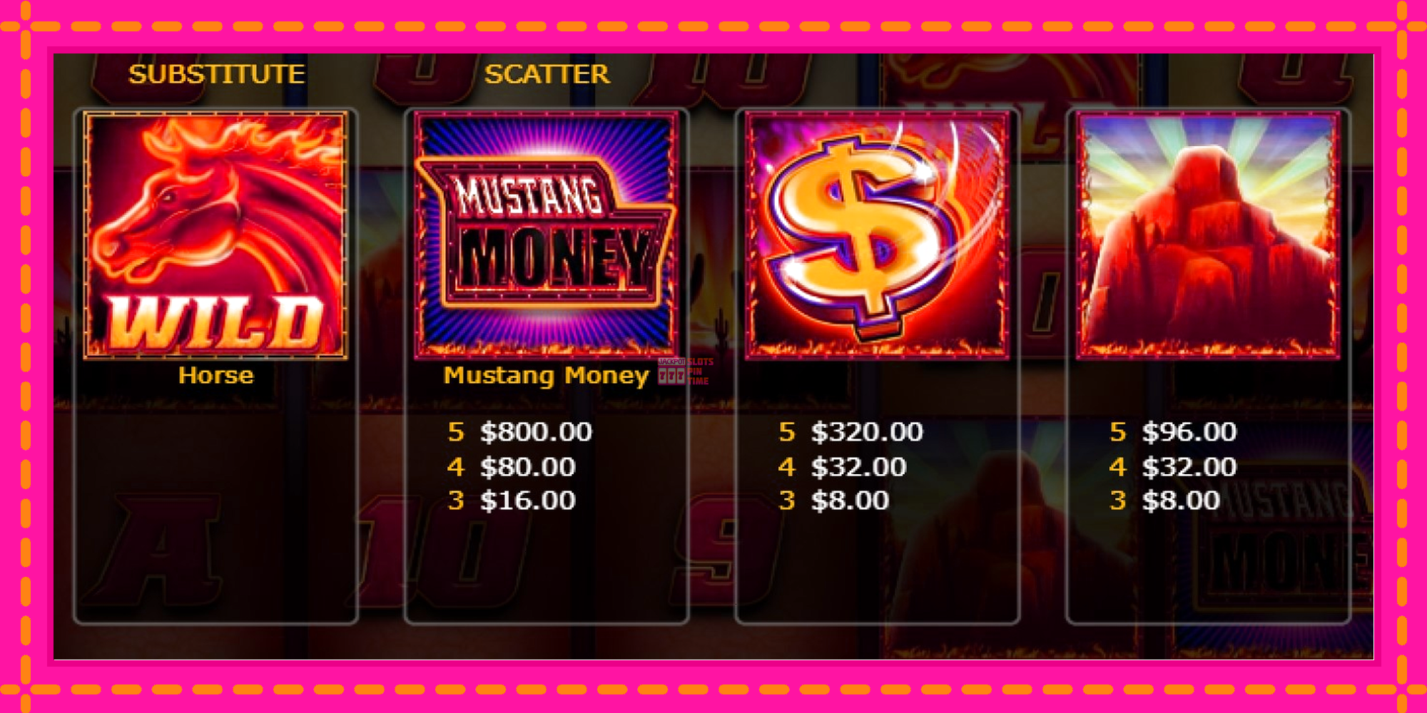 Slot machine Mustang Money Raging Roosters gratuitamente, immagine 4