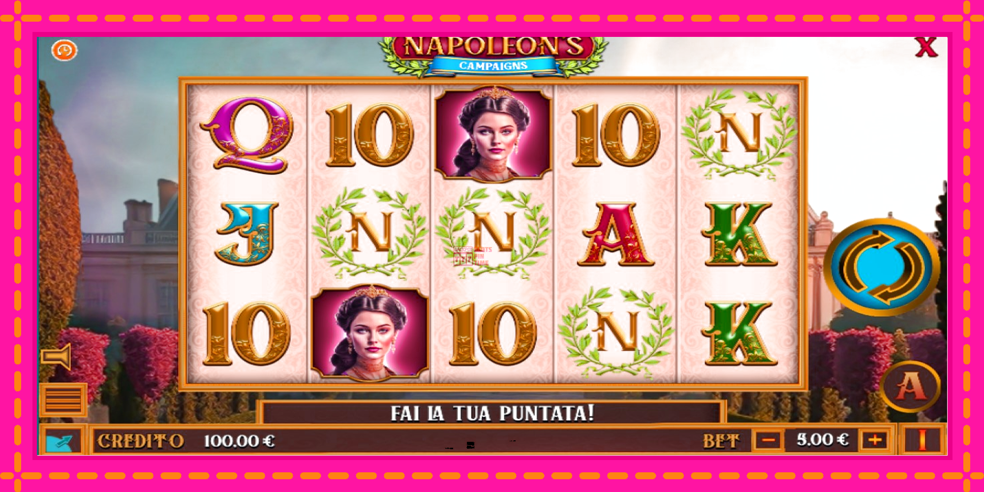 Slot machine Napoleons Campaigns gratuitamente, immagine 1